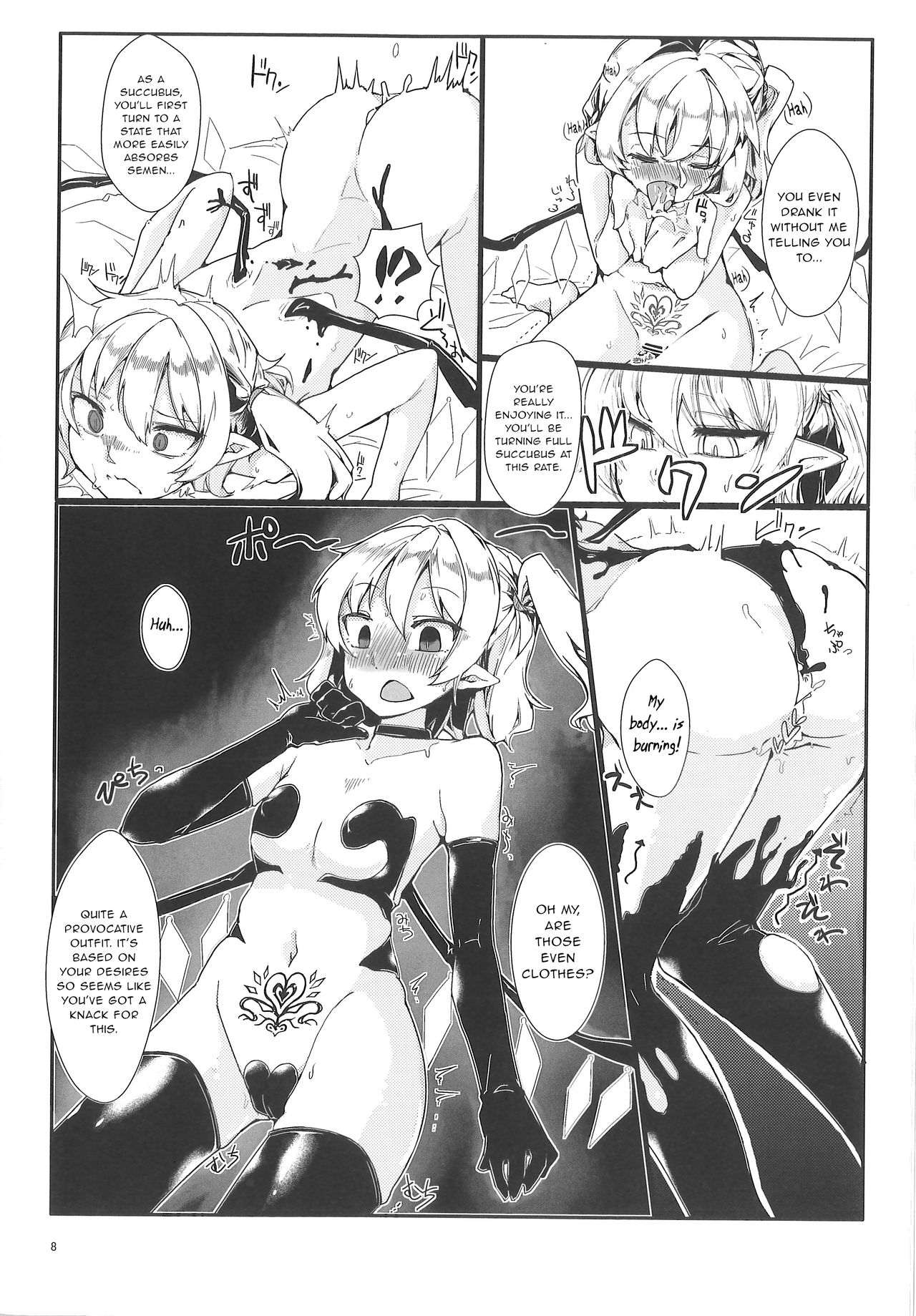 Watashi no Imouto ni Inmon ga Hatsugen Shita no de Chinko Hayashitara 4-nin ni Fuete Yoru ga Owaranai!! page 8 full