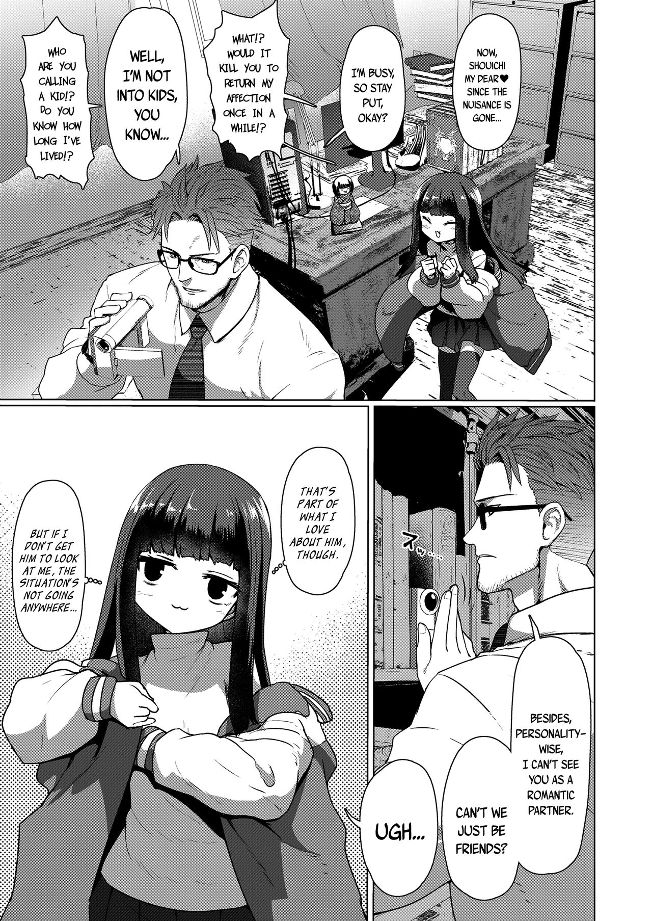 Kyouju to Bakeneko | The Professor and the Bakeneko page 5 full