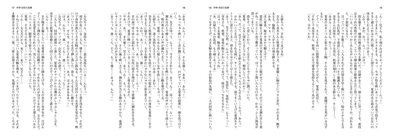 Kyonyuu Kazoku Saimin - Light Novel【PV】 page 6 full