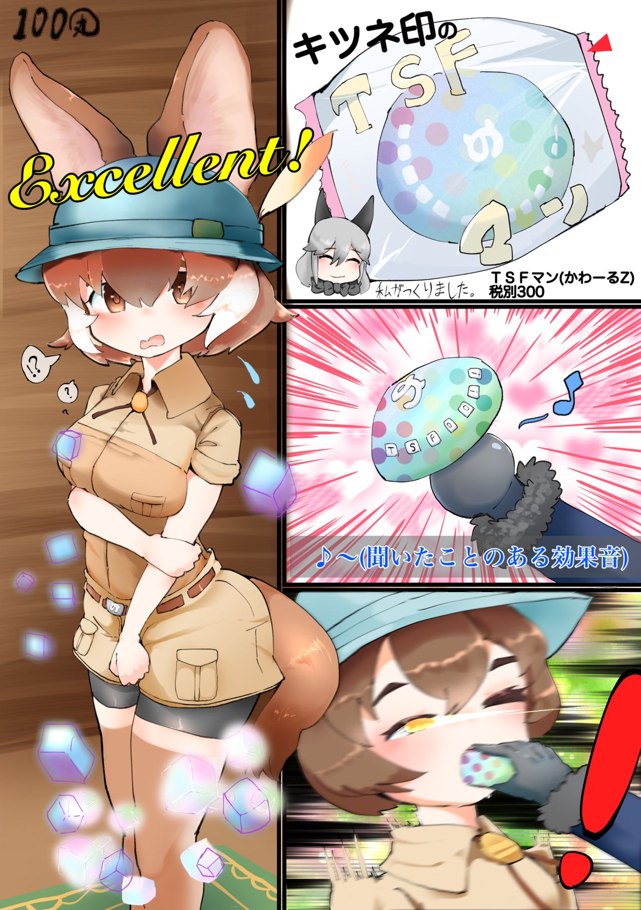 Change the brilliance! !! Kemono Friends TSF Joint page 5 full