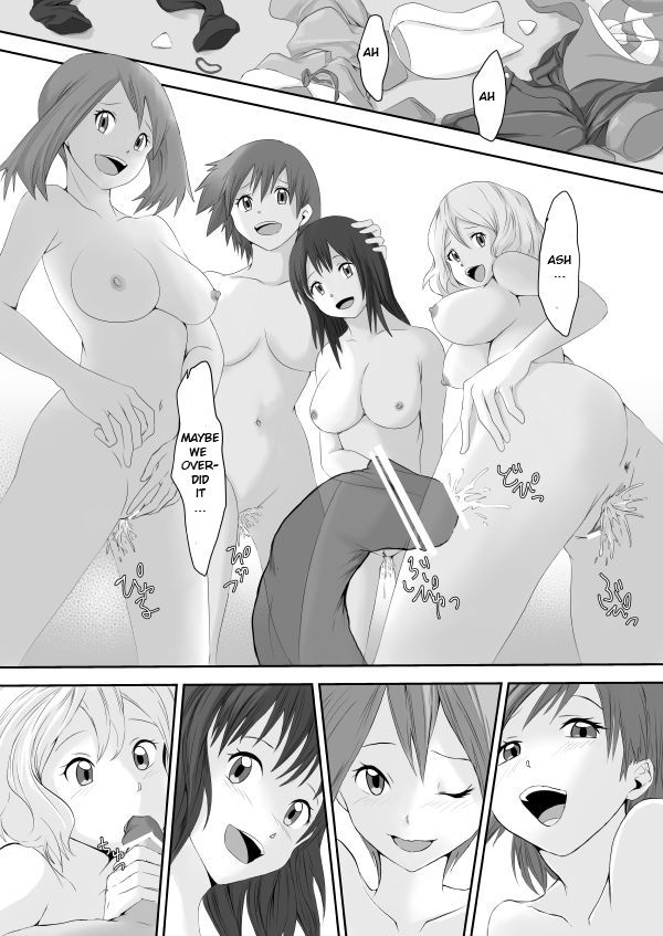Poke Girls wa Yobai o Tsukatta | The Pokegirls go nightcrawling page 8 full