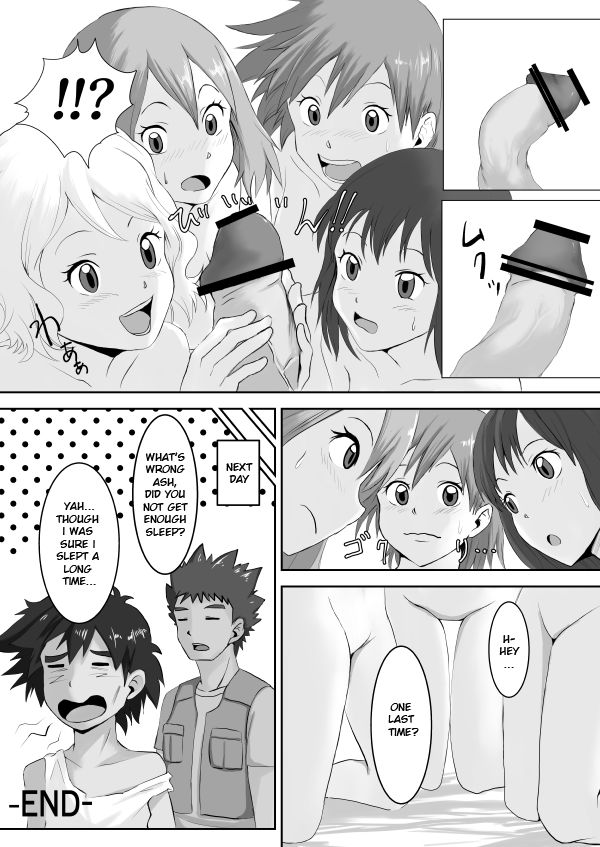 Poke Girls wa Yobai o Tsukatta | The Pokegirls go nightcrawling page 9 full