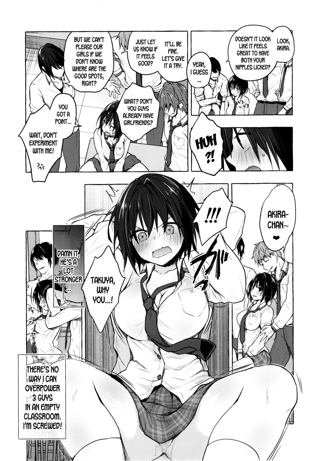 TS Akira-kun no Seiseikatsu 3 | Genderbent Akira-kun's Sex Life 3 page 6 full