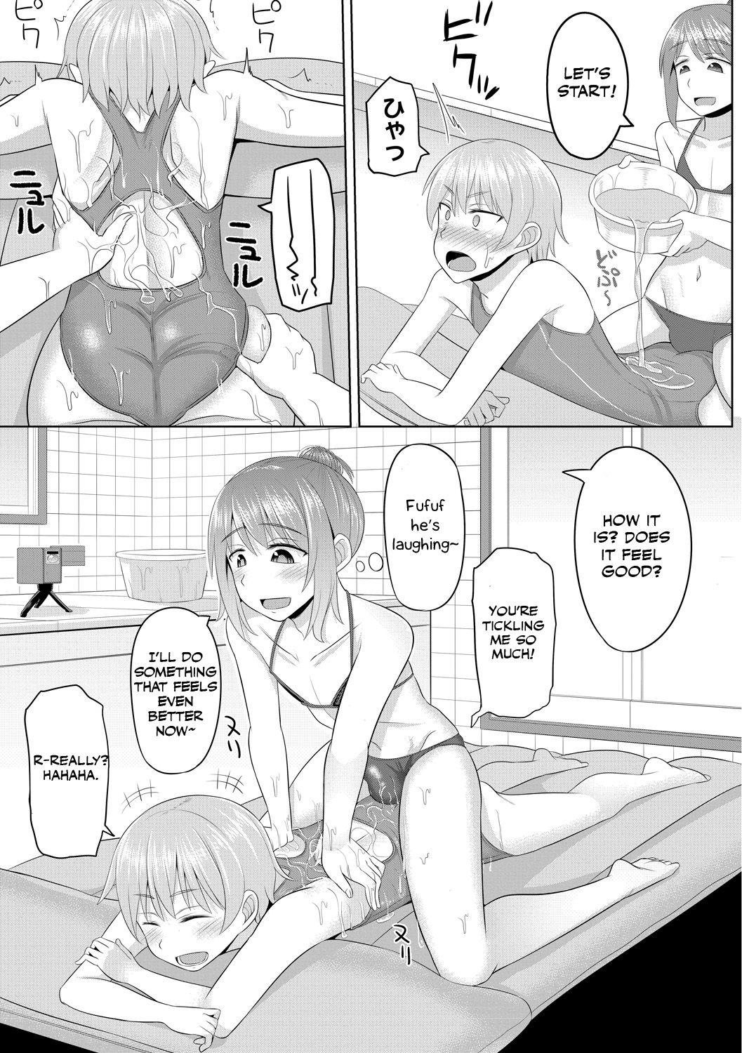 Cosplay Otokonoko-tachi ~ Ushiro no Ana ni Iretai Kankei Ch. 2 Senpai to Ofuroba Nurunuru Ecchi page 5 full