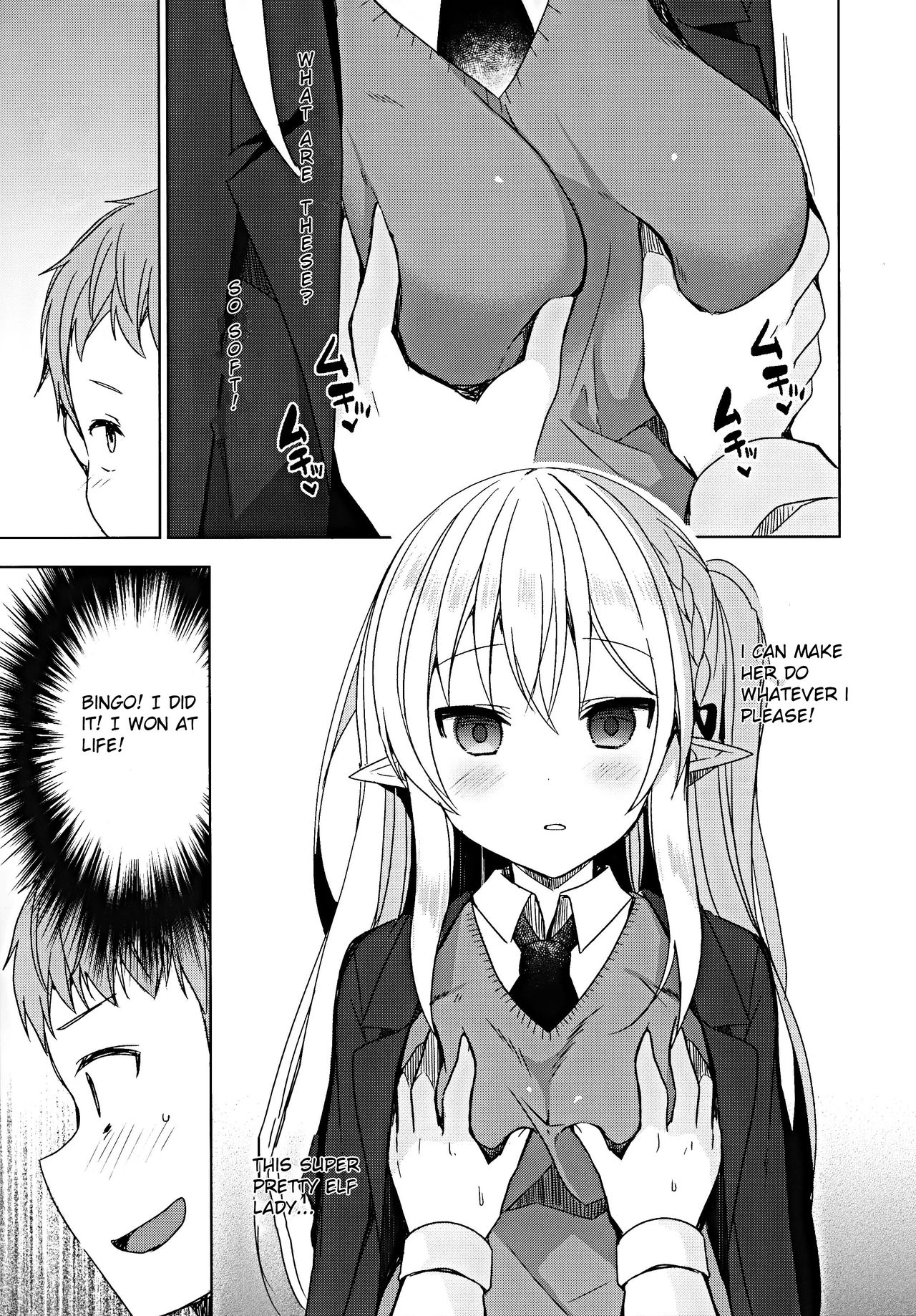 Fujun Ishu Kouyuu Ore to Elf Senpai no Love Love Saimin Seikatsu page 10 full