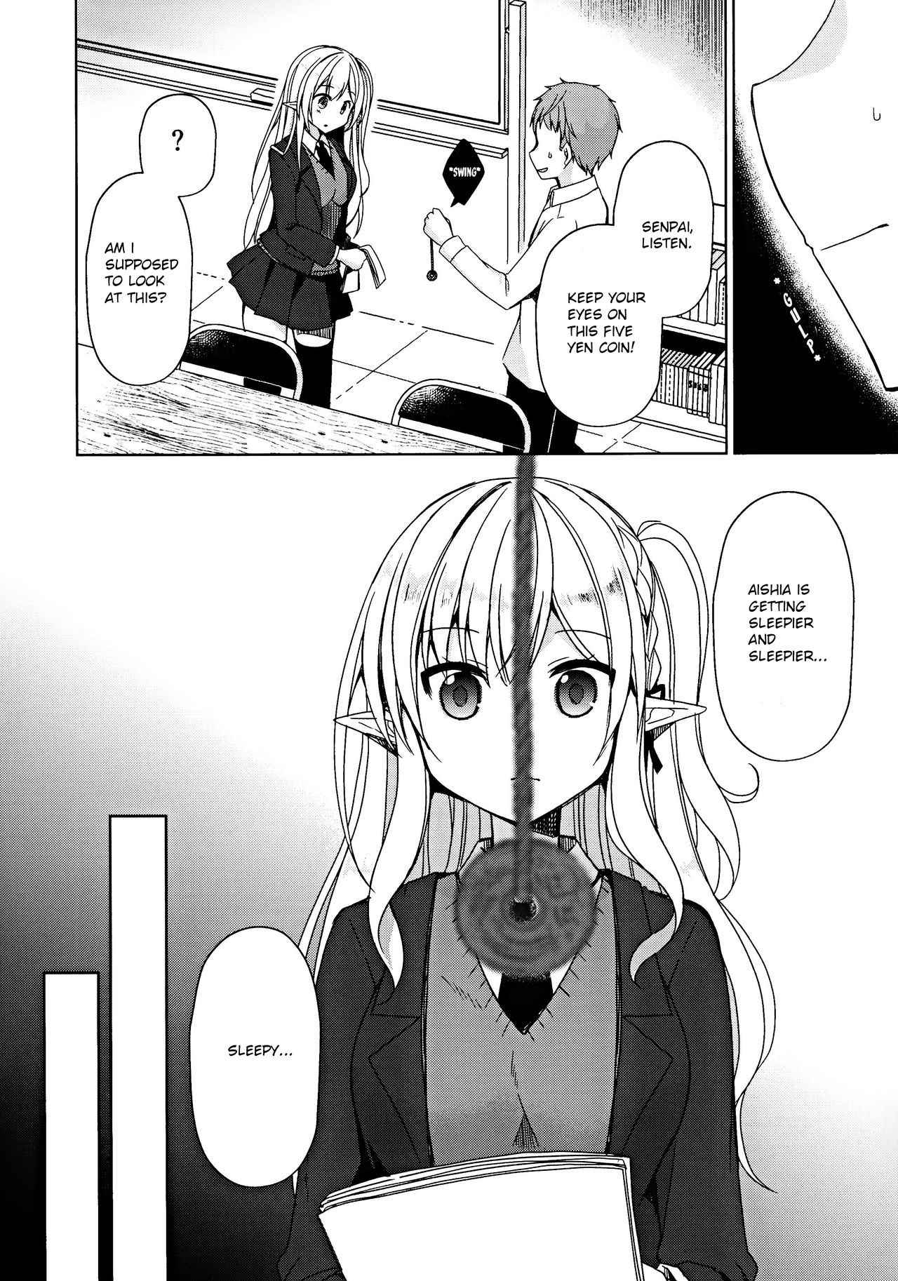 Fujun Ishu Kouyuu Ore to Elf Senpai no Love Love Saimin Seikatsu page 7 full