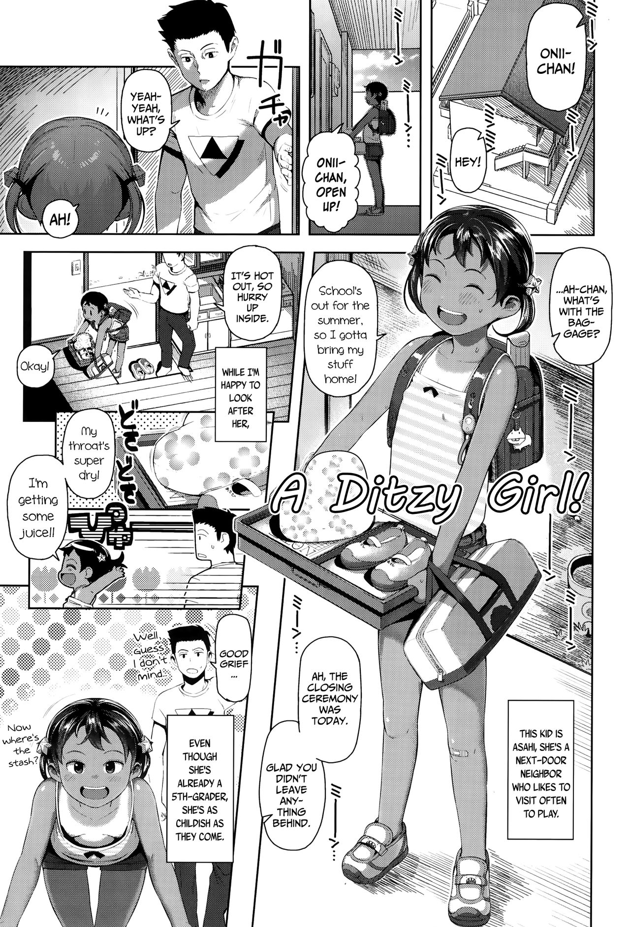 Uma-Shika-Chan | A Ditzy Girl! page 1 full