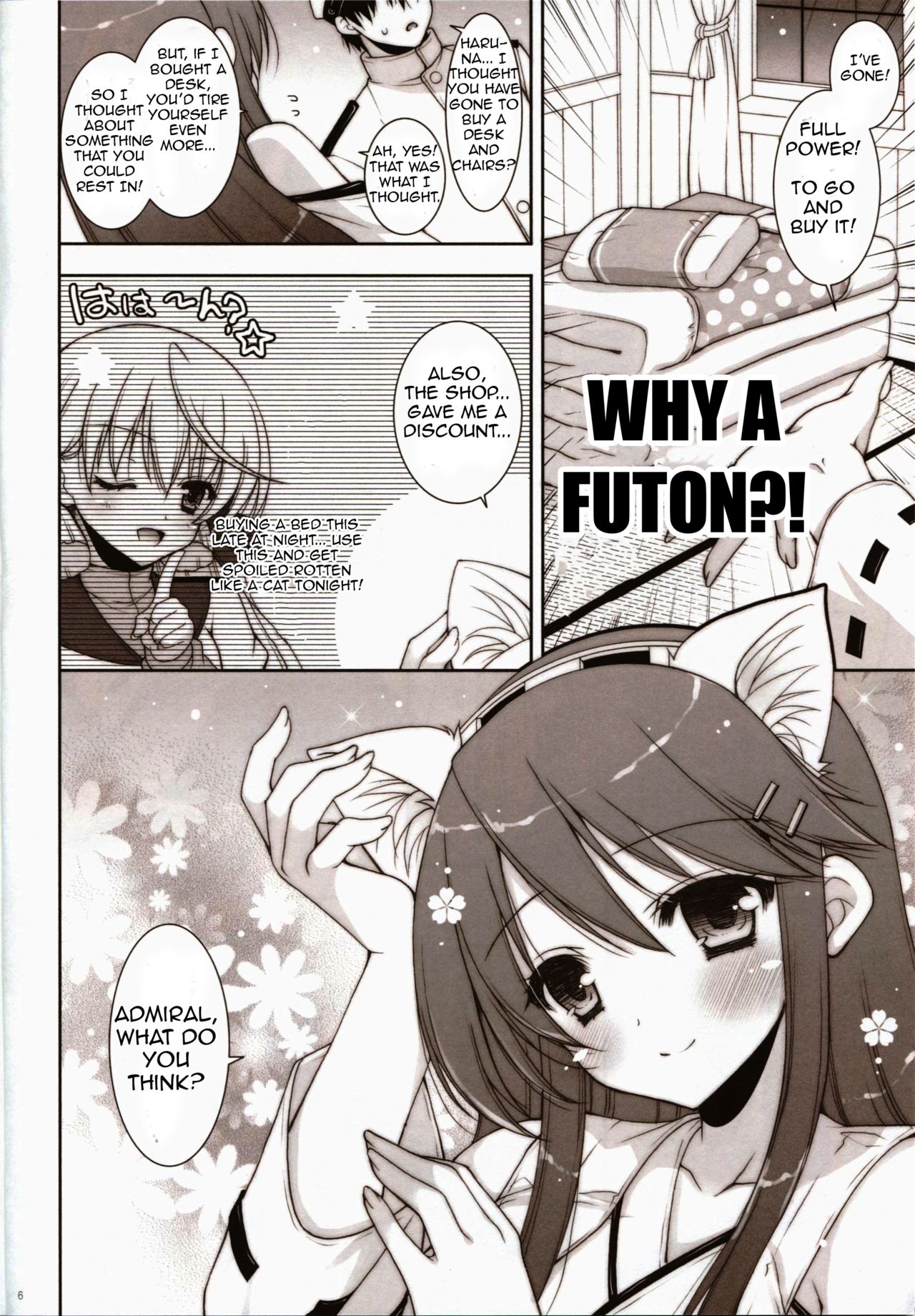 Ware, Haruna to Yasen ni Totsunyuu su!! | Plunging into Night Battle with Haruna   =NSS= page 5 full