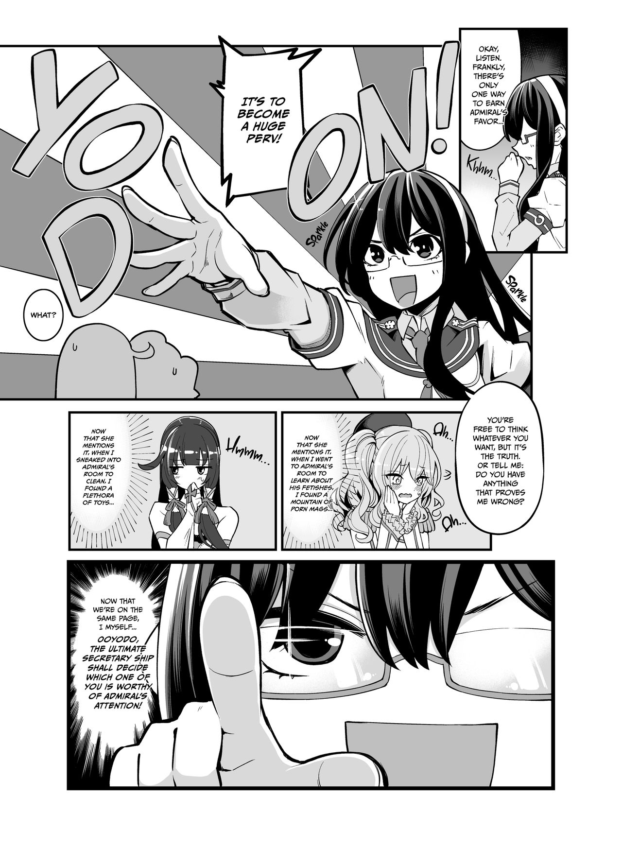 Taiketsu Mizuho VS Kashima  | Mizuho vs Kashima Lewd-Down page 6 full