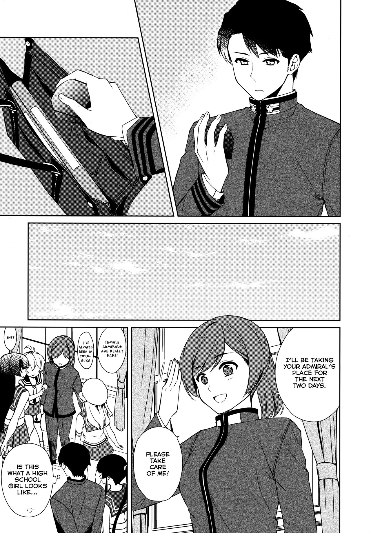 Keijun Yahagi wa Koi o Shita. Chuu | Light Cruiser Yahagi Fell In Love - Second page 10 full