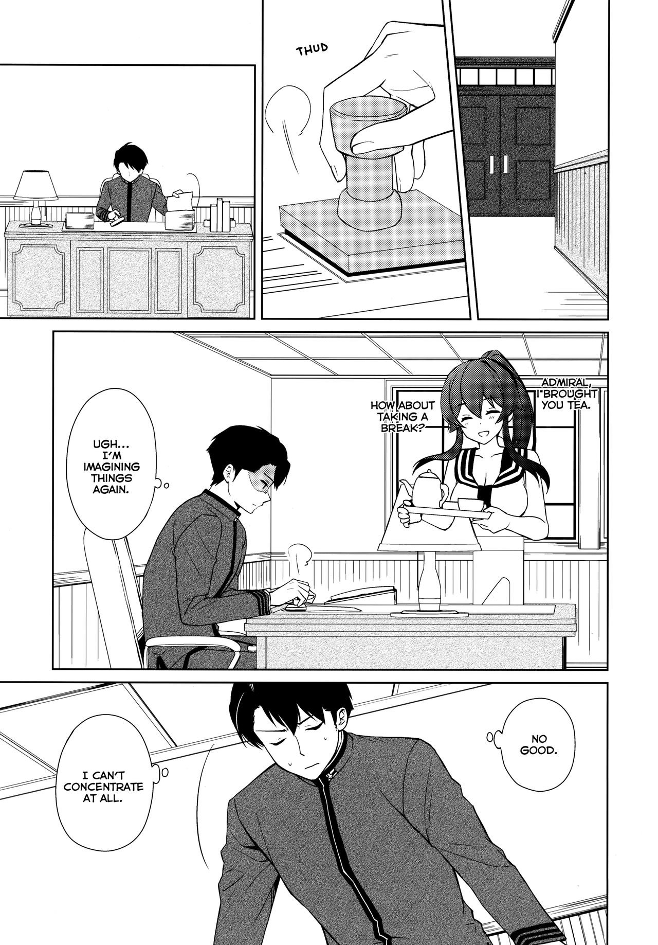 Keijun Yahagi wa Koi o Shita. Chuu | Light Cruiser Yahagi Fell In Love - Second page 4 full