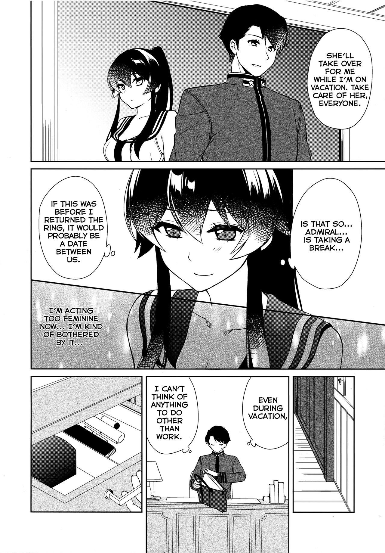 Keijun Yahagi wa Koi o Shita. Chuu | Light Cruiser Yahagi Fell In Love - Second page 9 full