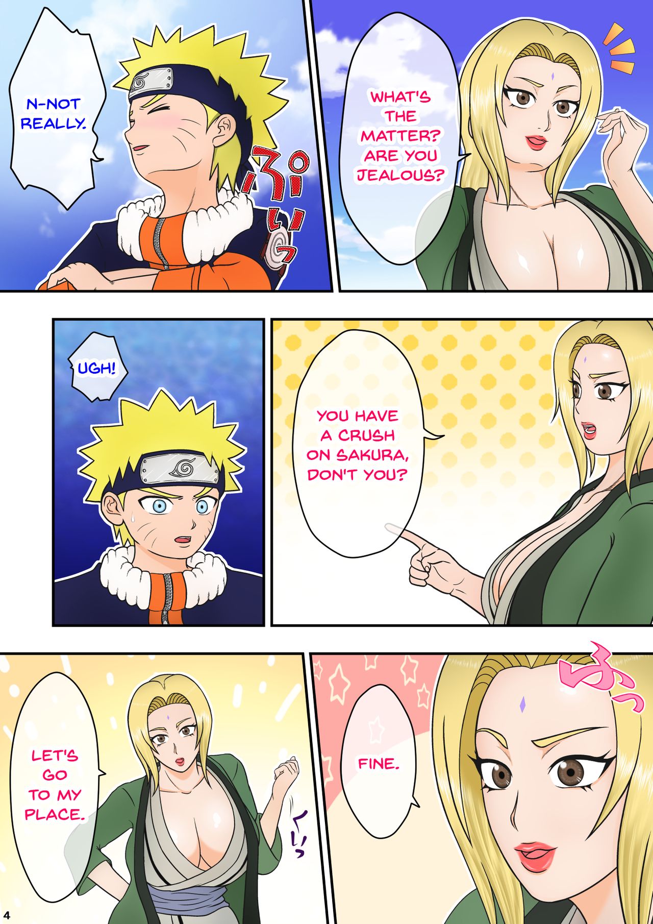 Tsunade no Seikyouiku 2 ~Kanraku Hen~ | Tsunade's Sex Education 2 ~Surrender Edition~ page 5 full