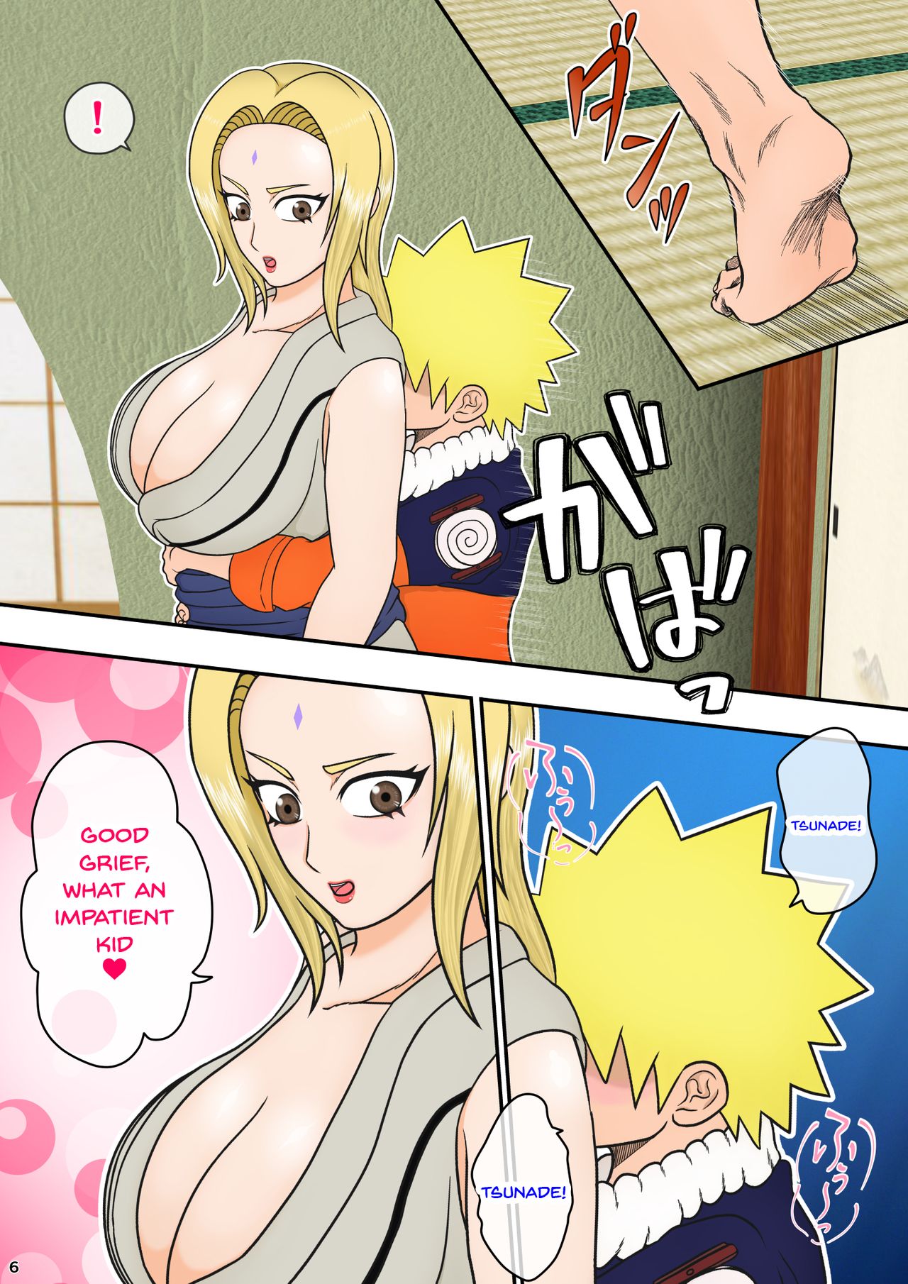 Tsunade no Seikyouiku 2 ~Kanraku Hen~ | Tsunade's Sex Education 2 ~Surrender Edition~ page 7 full