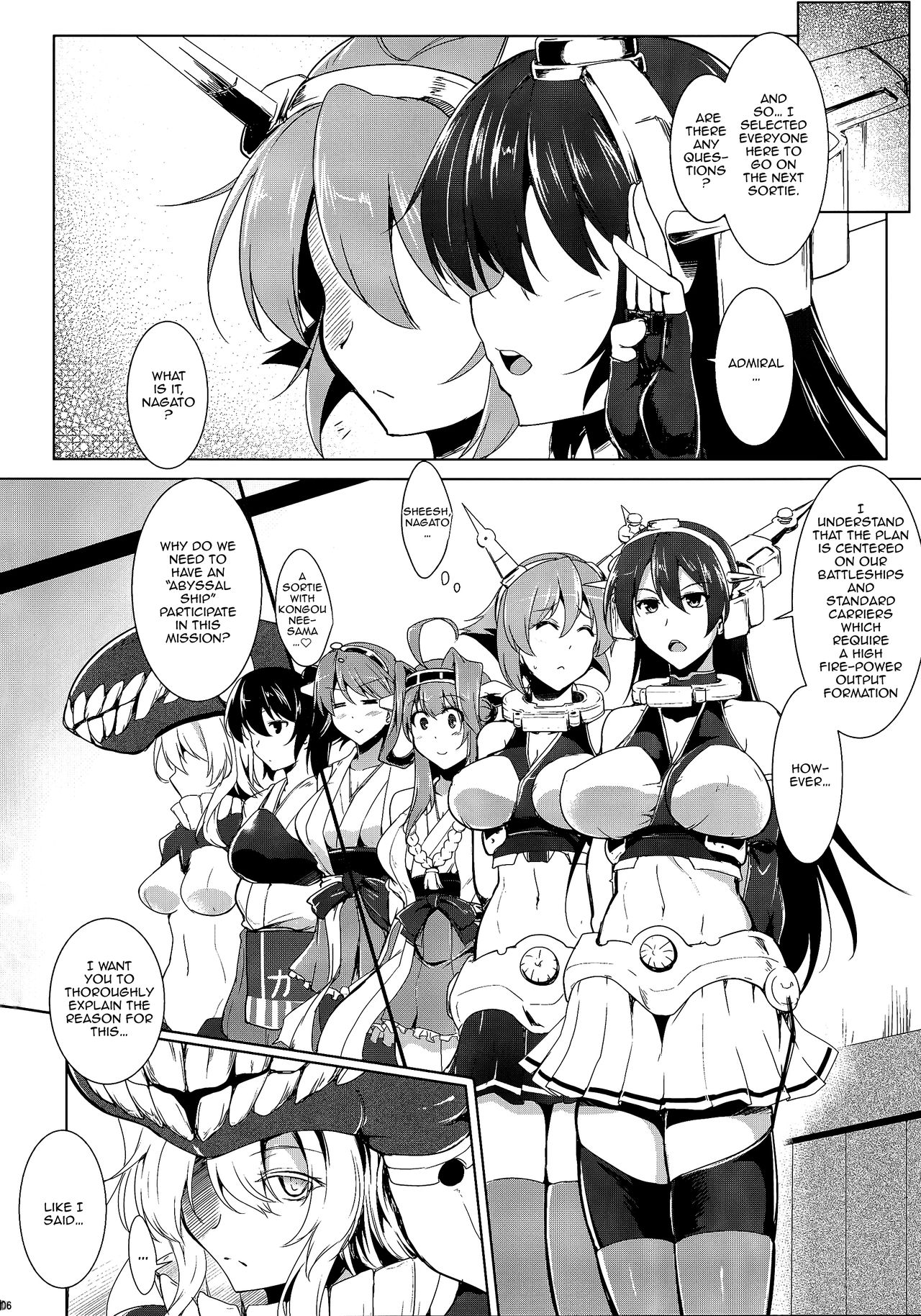Kankourei 6 -Kanojo no kaeru Umi- | Kancolle 6 -She Can Return To The Sea- page 3 full