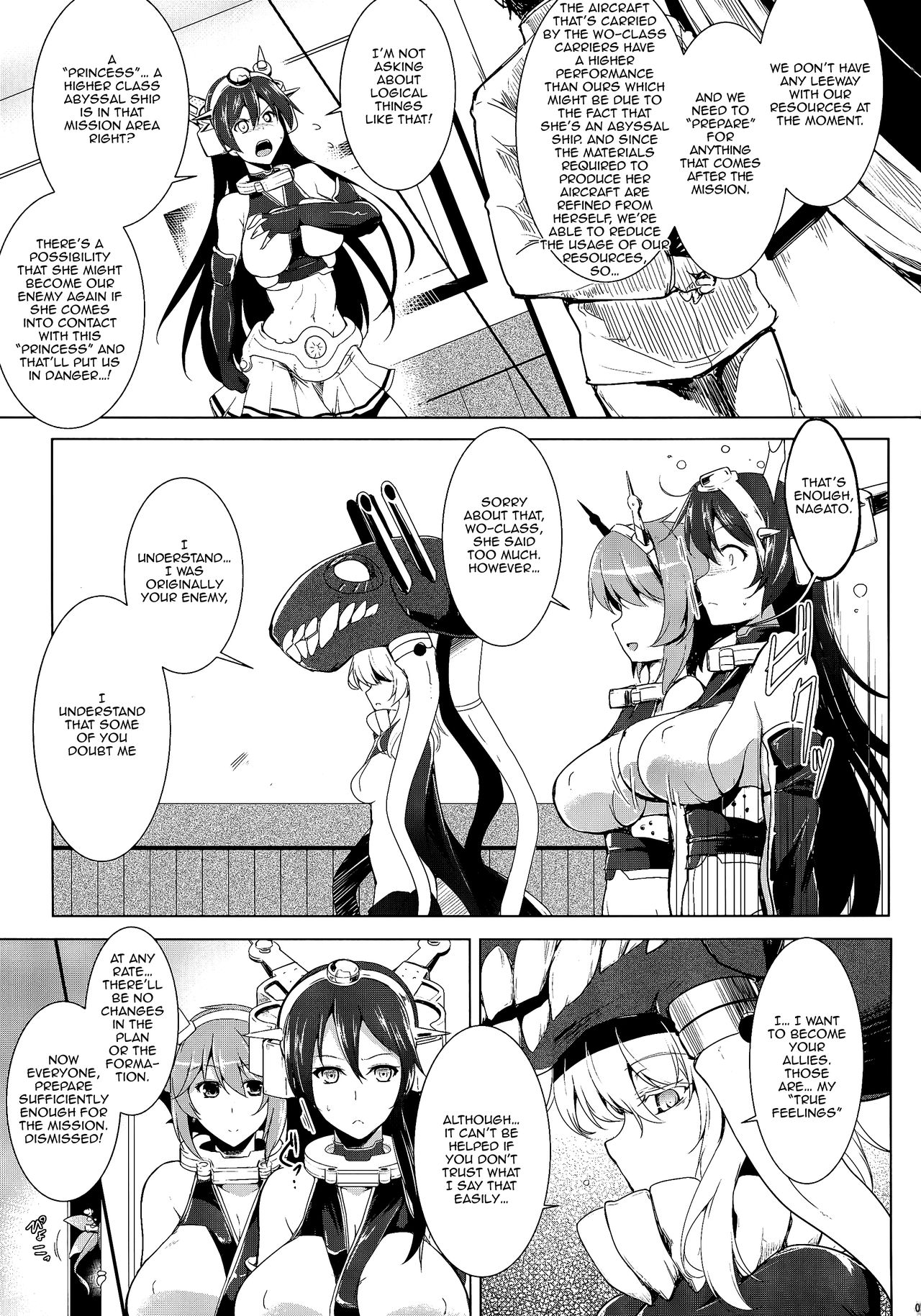 Kankourei 6 -Kanojo no kaeru Umi- | Kancolle 6 -She Can Return To The Sea- page 4 full