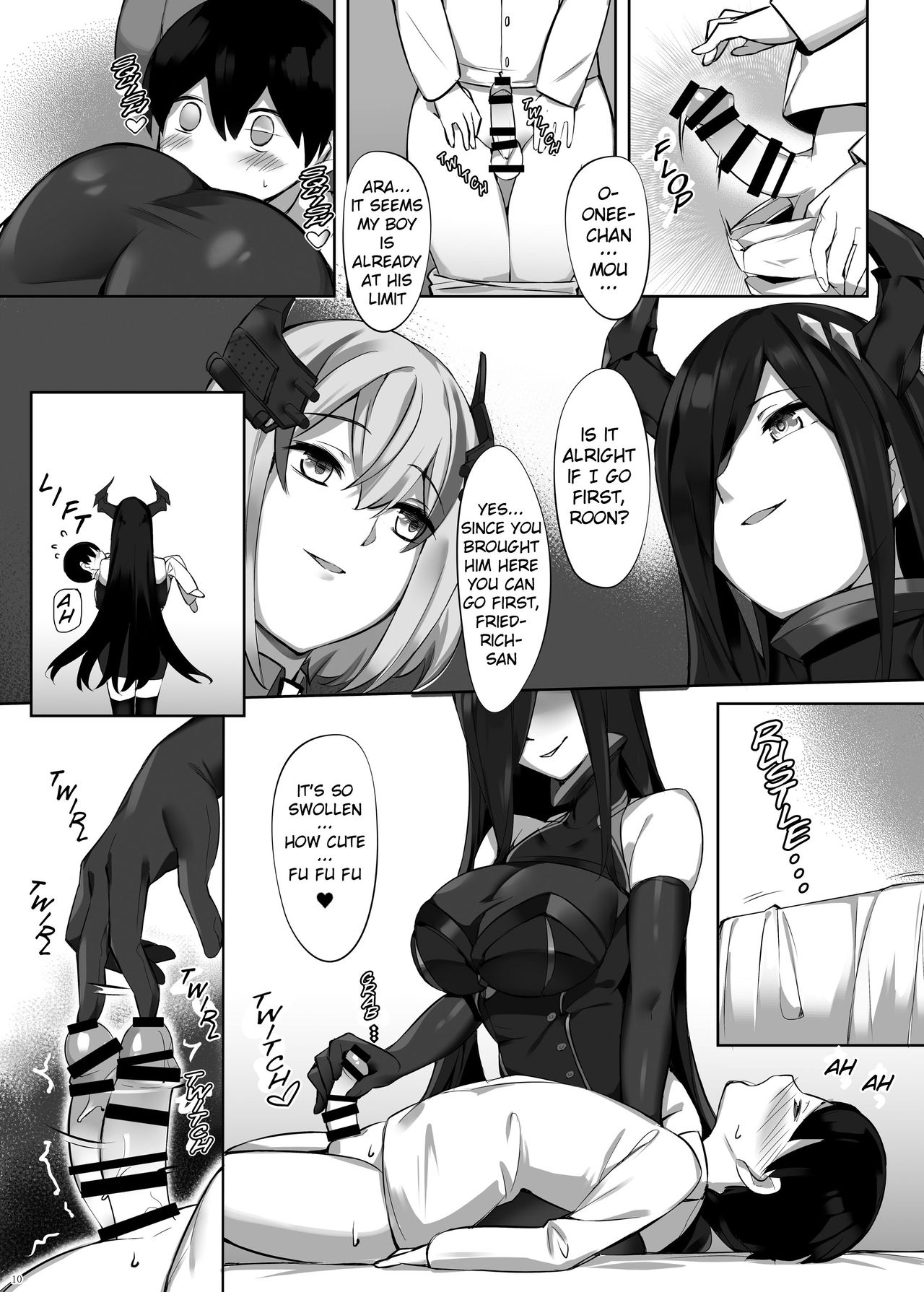 Friedrich no Shota Ama Haha Indeki | Friedrich's Motherly Spoiling of a Shouta page 10 full