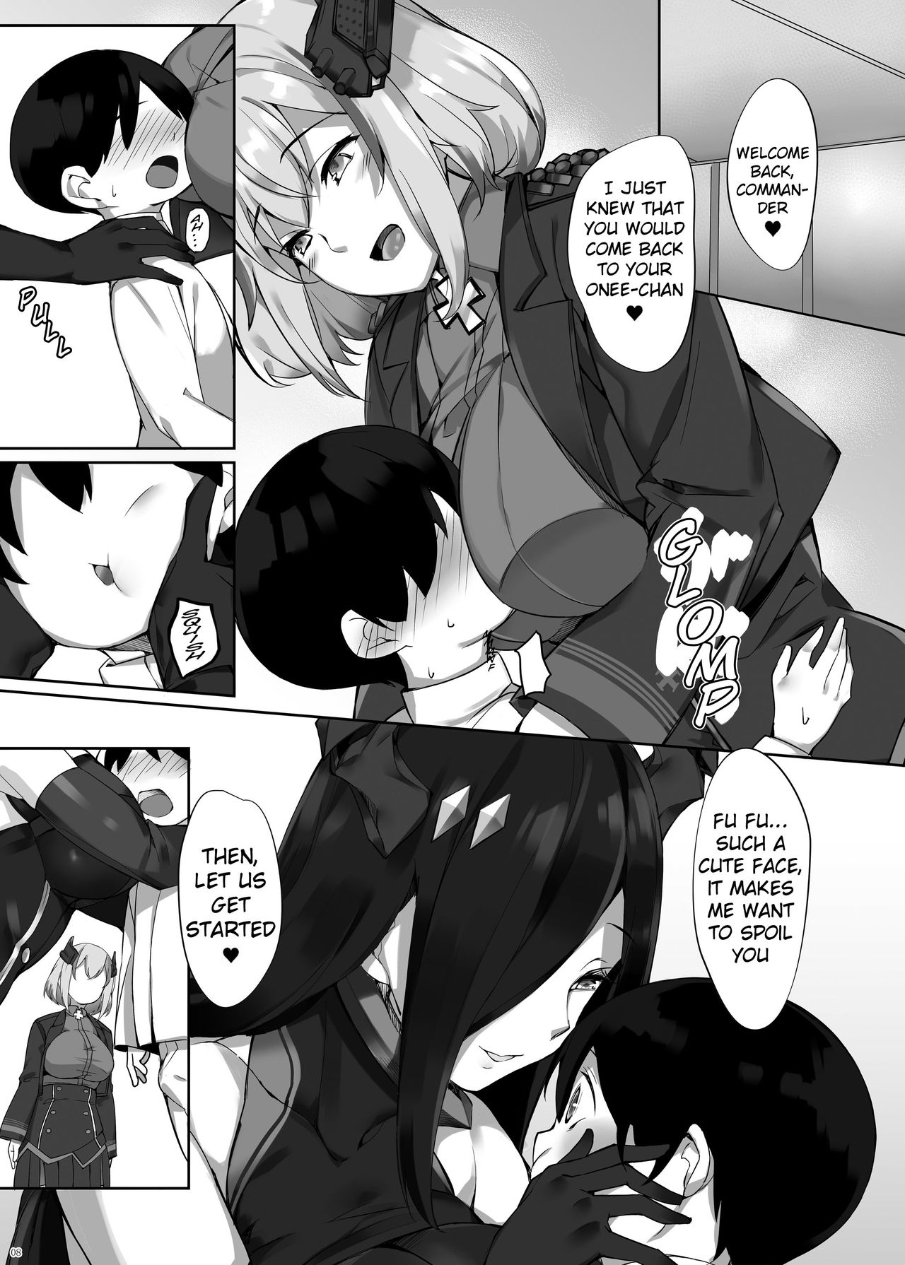 Friedrich no Shota Ama Haha Indeki | Friedrich's Motherly Spoiling of a Shouta page 8 full