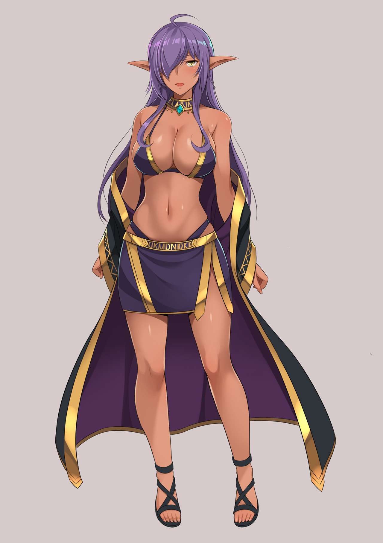 Jitaku Keibiin na Ore no Netoge Yome wa Kyonyuu de Elf Denshiban Tokuten page 10 full