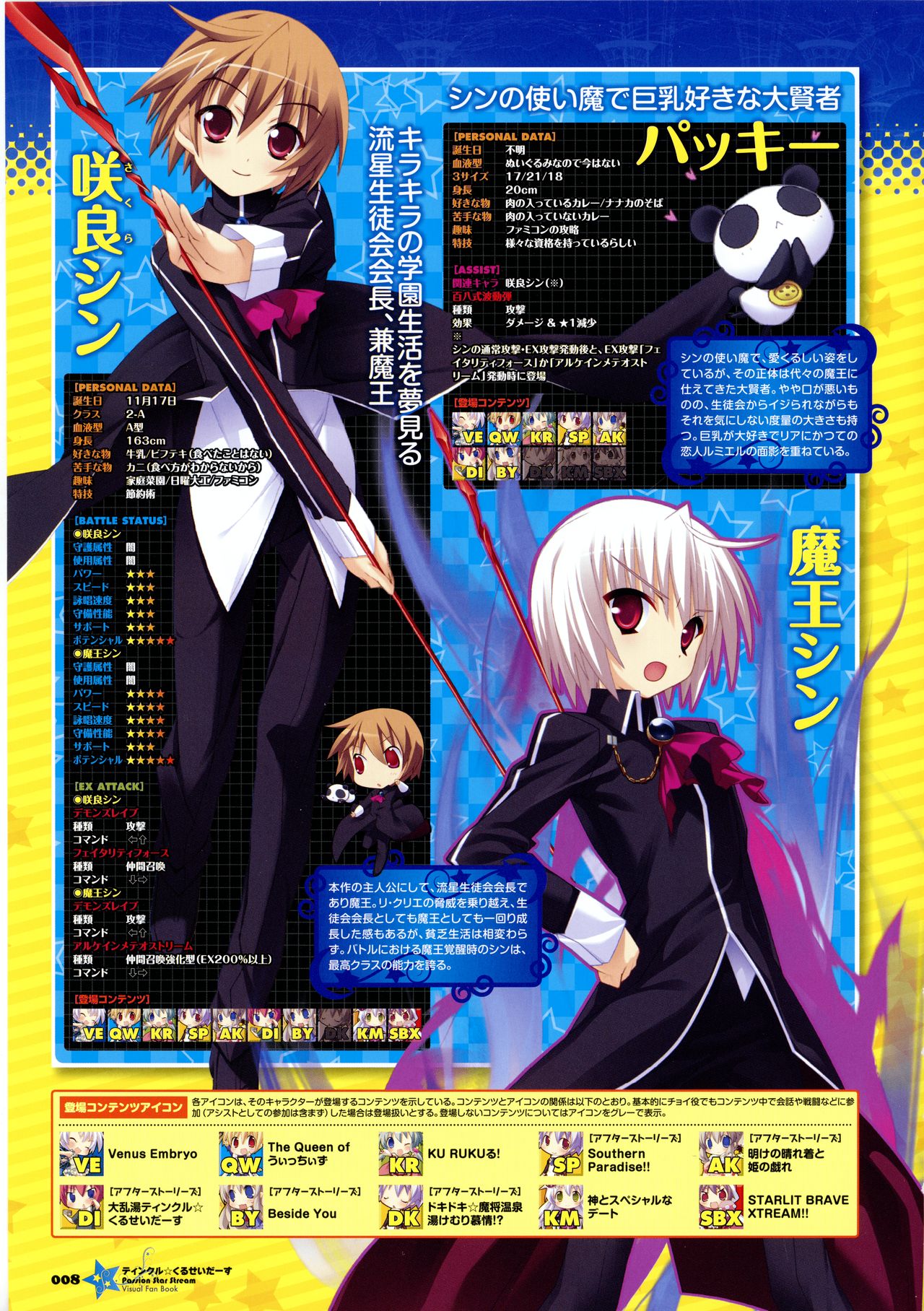 Twinkle☆Crusaders Passion Star Stream Visual Fanbook page 9 full