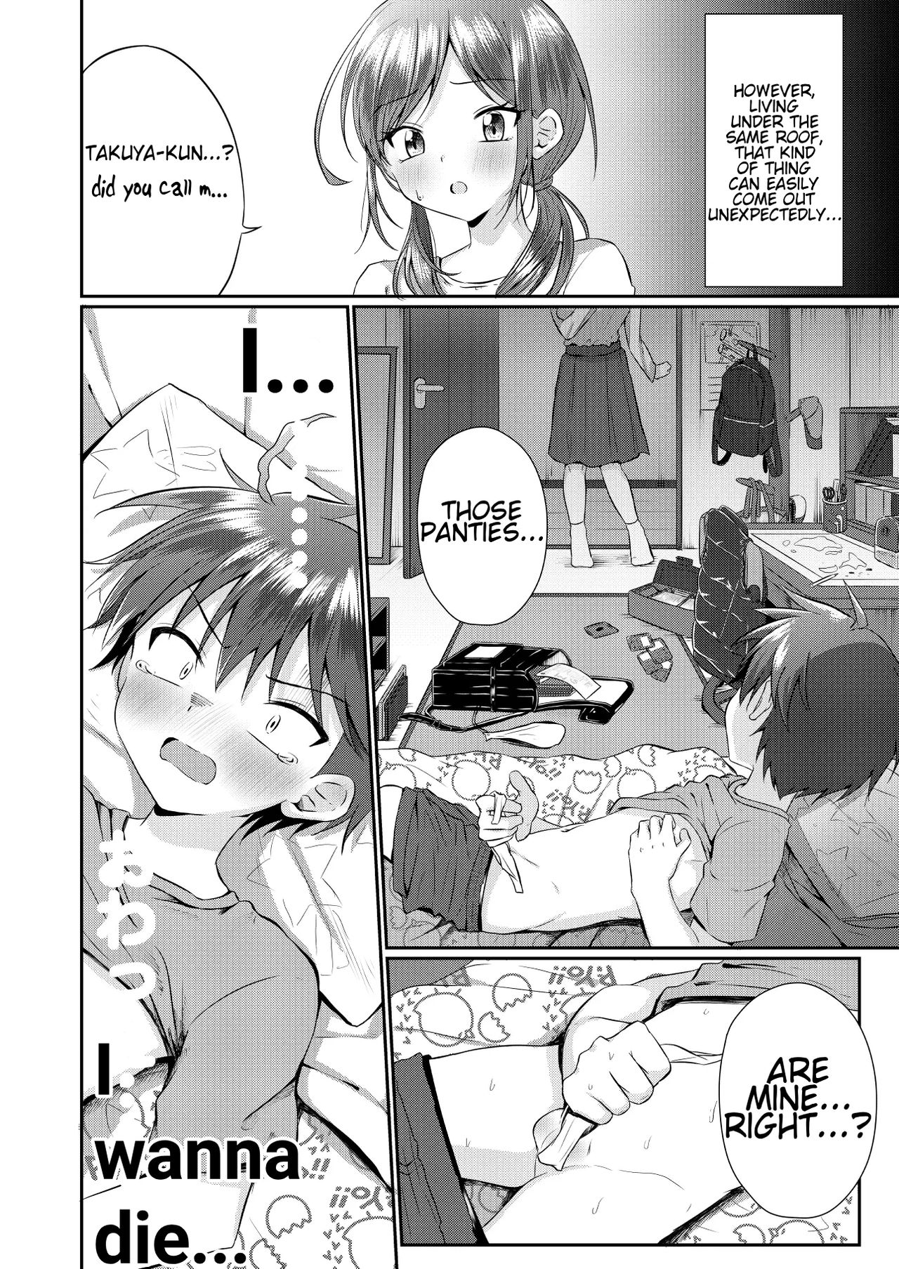 Futanari no Onee-chan ni Shasei Kanri Sarete Gyaku Anal Saretemasu! | His Futanari Sister Manages His Ejaculation And Pegs Him! page 5 full