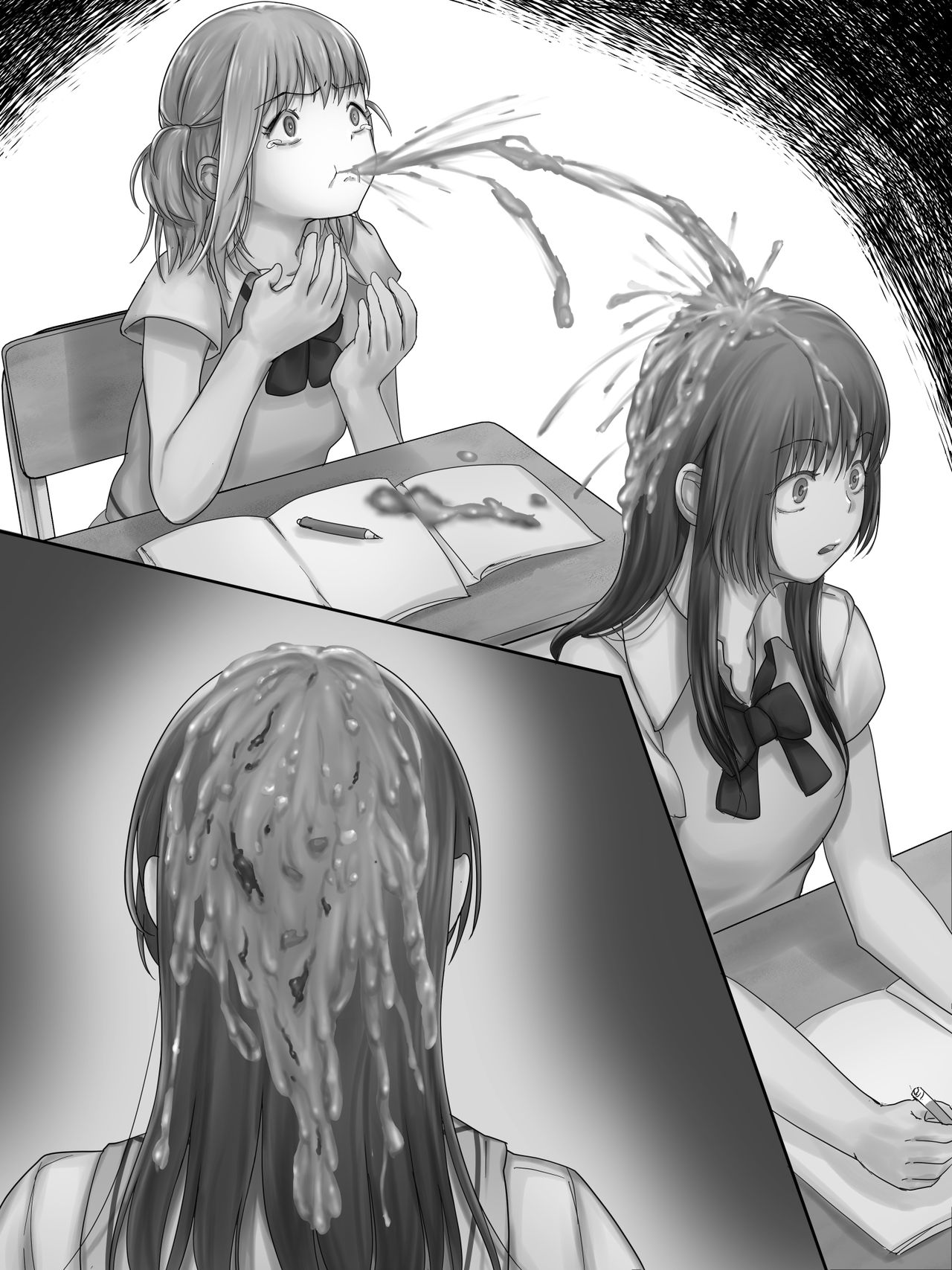 Shudan shokuchudoku de obutsu mamire no joshi tachi page 5 full