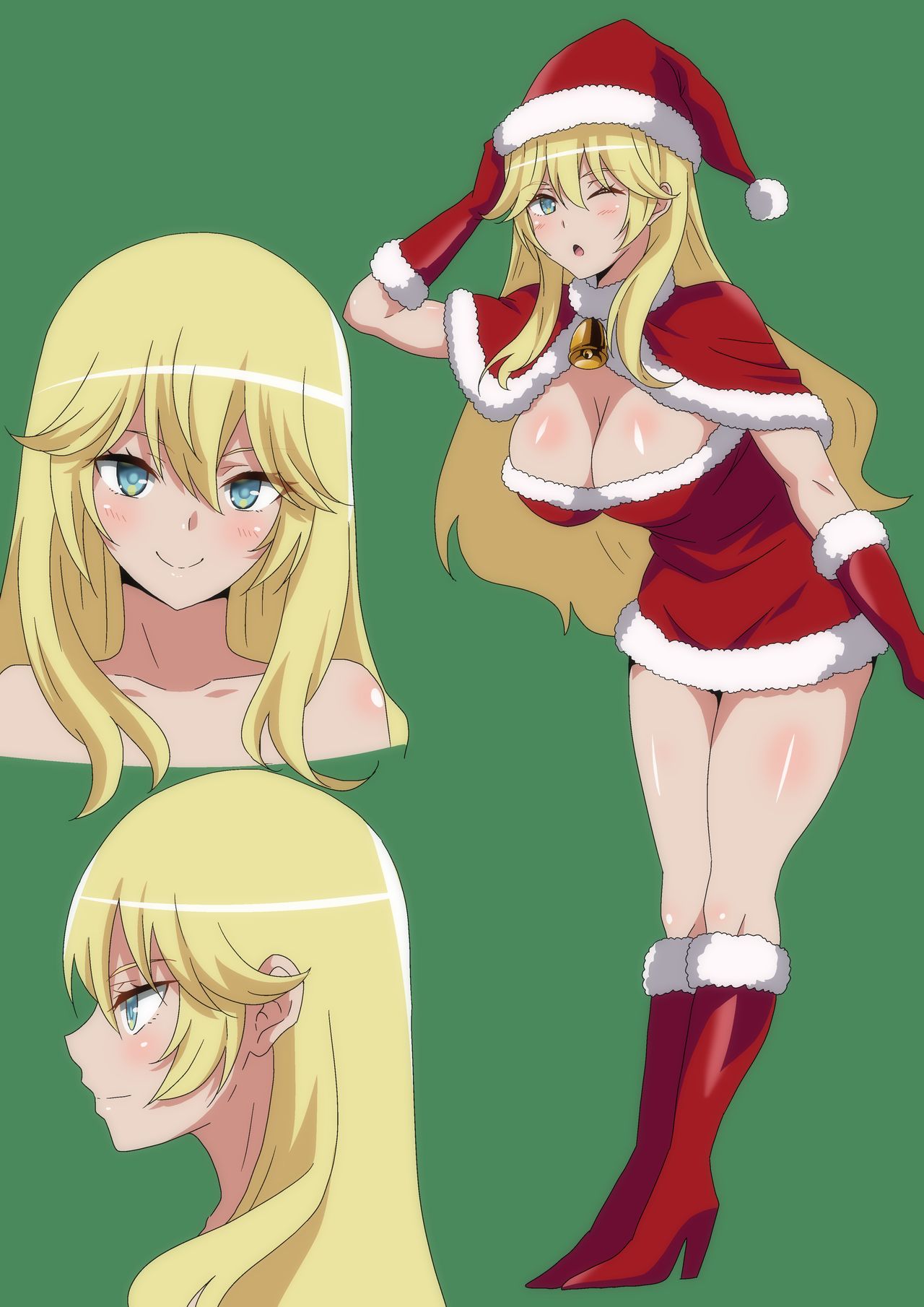 Santa Musume ga Yattekita 2019 page 8 full