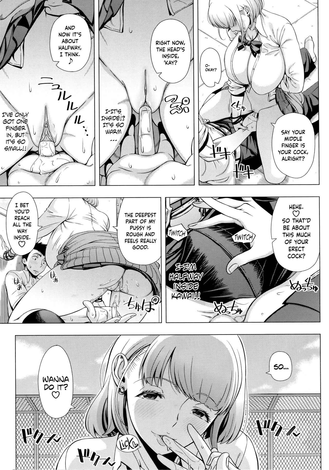 JK Bitch no Renai Soudan | High School Slut's Love Consultation + Girlfriend Chapter page 9 full