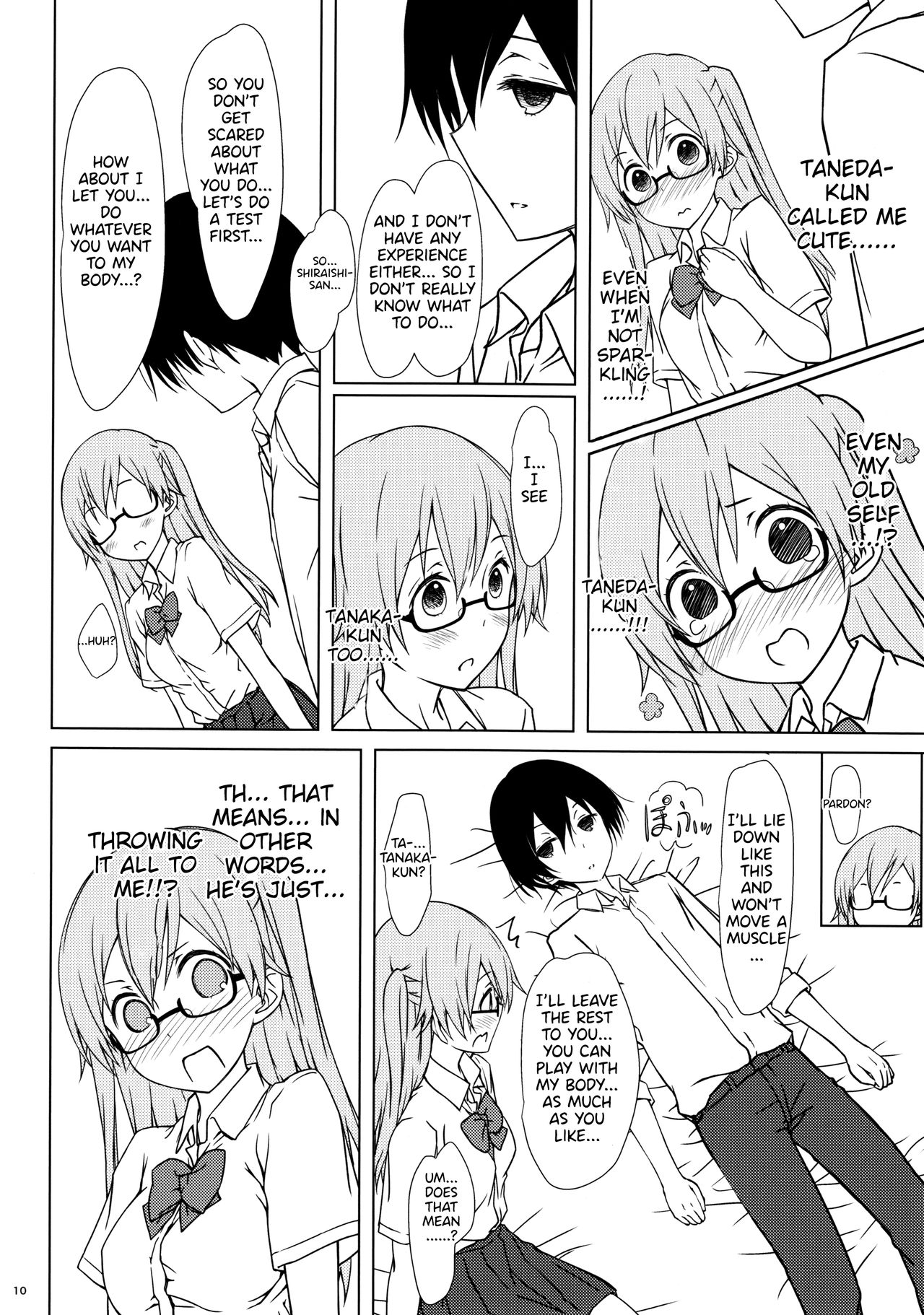 Shiraishi-san mo Warito Yarashige | Shiraishi-san is Relatively Lewd page 9 full