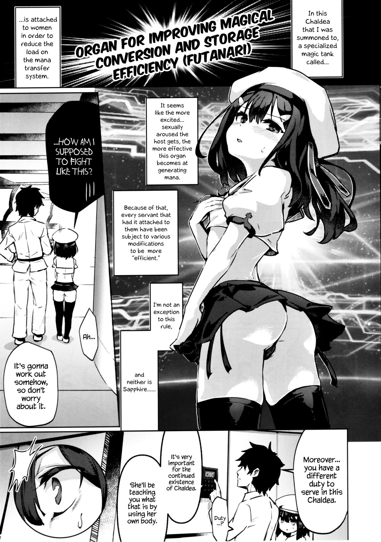 Shoukan Sareta Onnanoko wa Minna Futanari Kaizou Sarechau Hei Chaldea 2 -Preview Ban- page 3 full