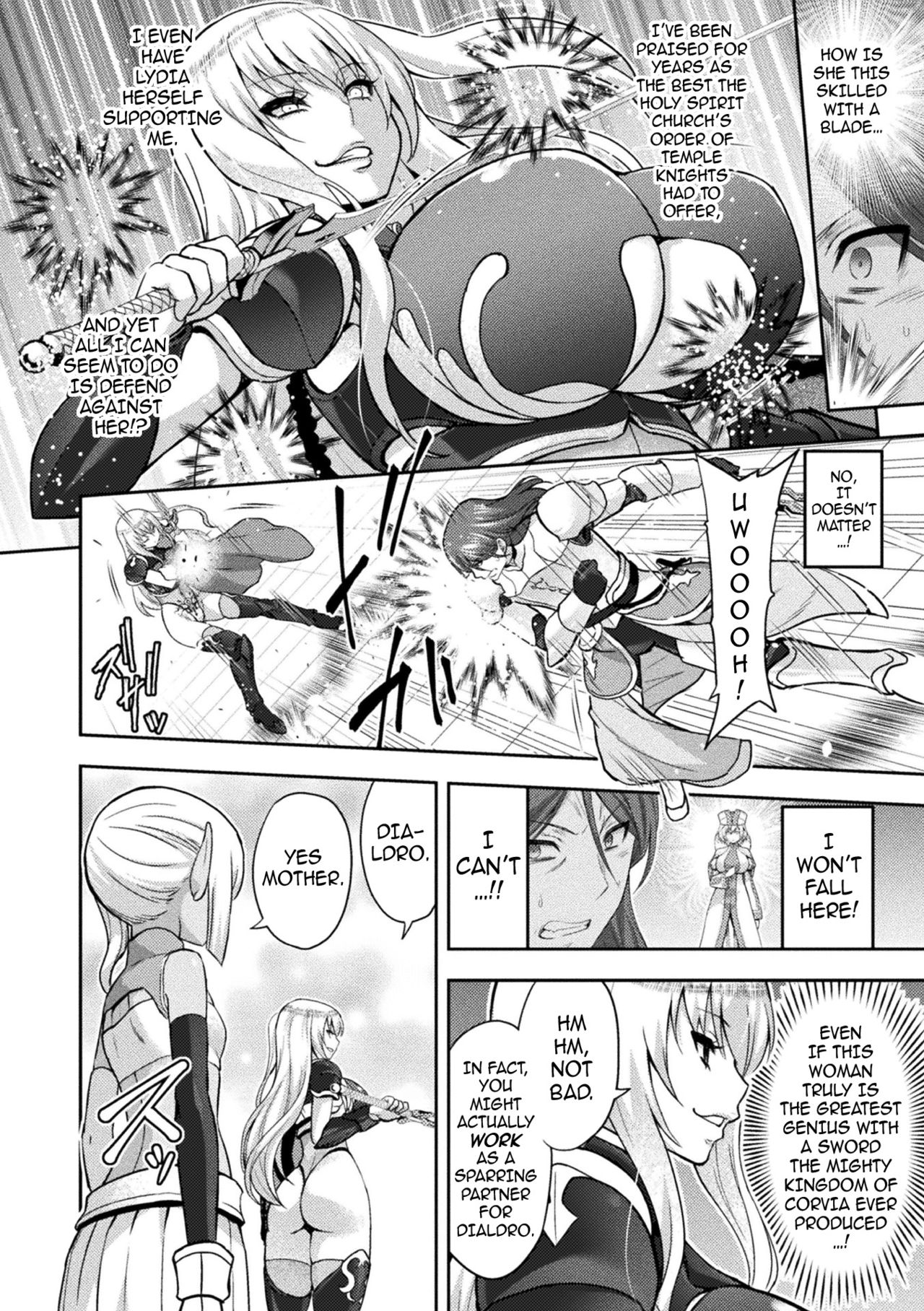 ERONA 2 Orc no Inmon ni Modaeshi Miko no Nare no Hate 1-wa "Inmon Miko" page 9 full