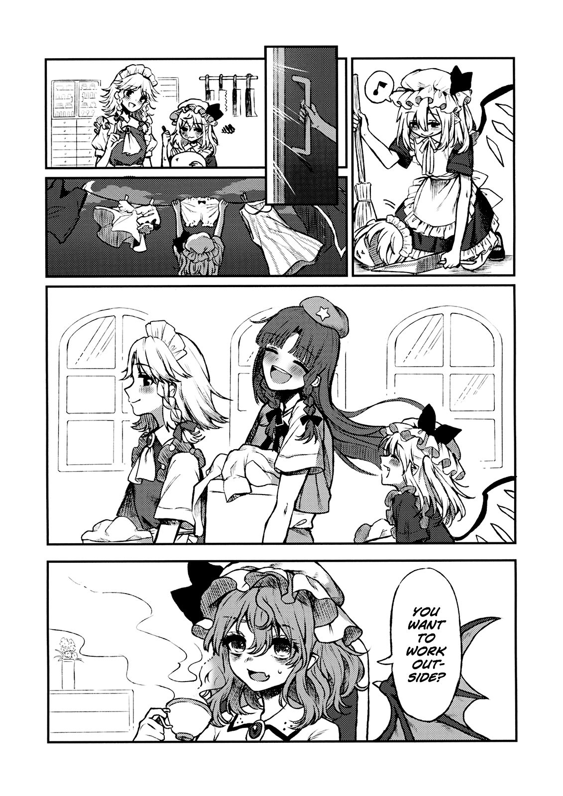 Maid Flandre Kansatsu Nikki - Maid Flandre observation diary page 4 full