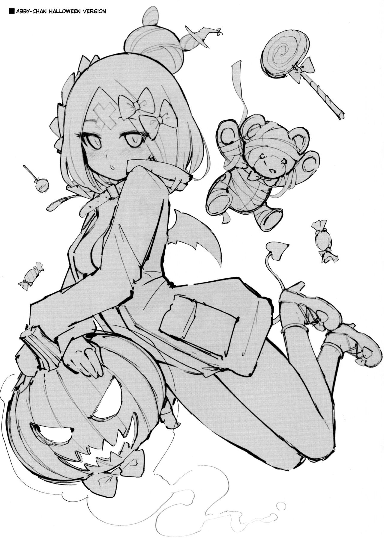 Abby Kenkyuu Bon | Abby Research Book page 7 full