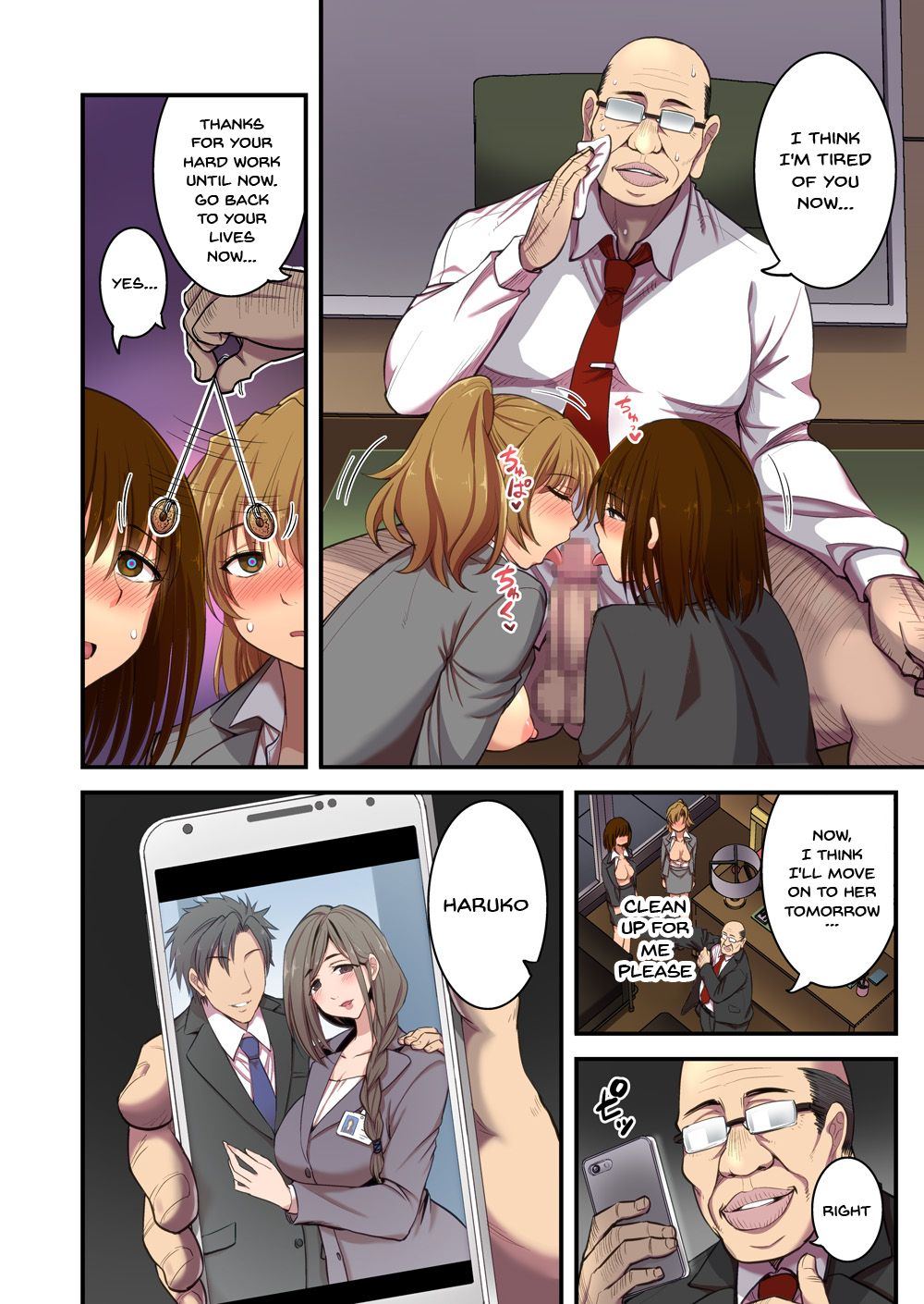 Saimin Hitozuma OL-san ~Kimo Buchou ni Nanka Getsu mo Ikasare Tsuzuketa Watashi wa~ page 3 full