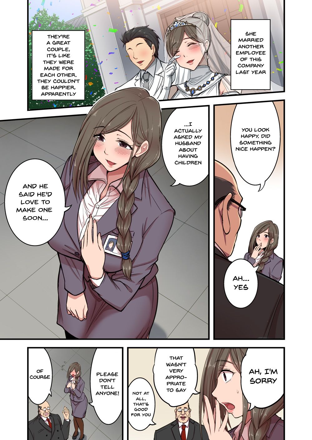 Saimin Hitozuma OL-san ~Kimo Buchou ni Nanka Getsu mo Ikasare Tsuzuketa Watashi wa~ page 6 full