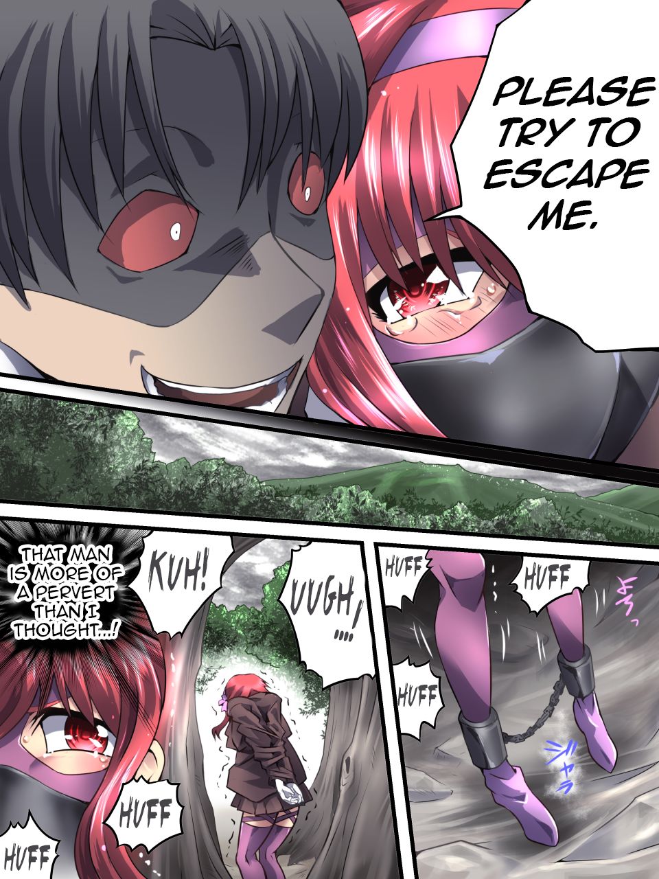 Superheroine Yuukai Ryoujoku 8 - Superheroine in Distress - Chrome Rose Bell II page 8 full