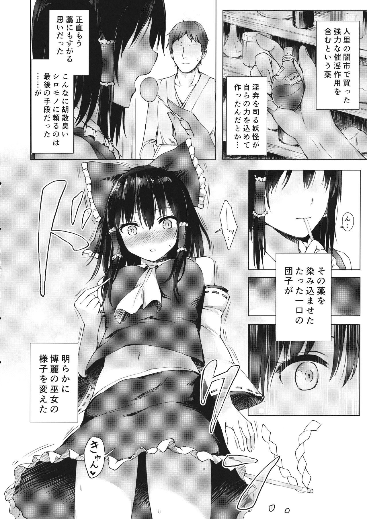 Hakurei no Miko no Otoshikata page 3 full