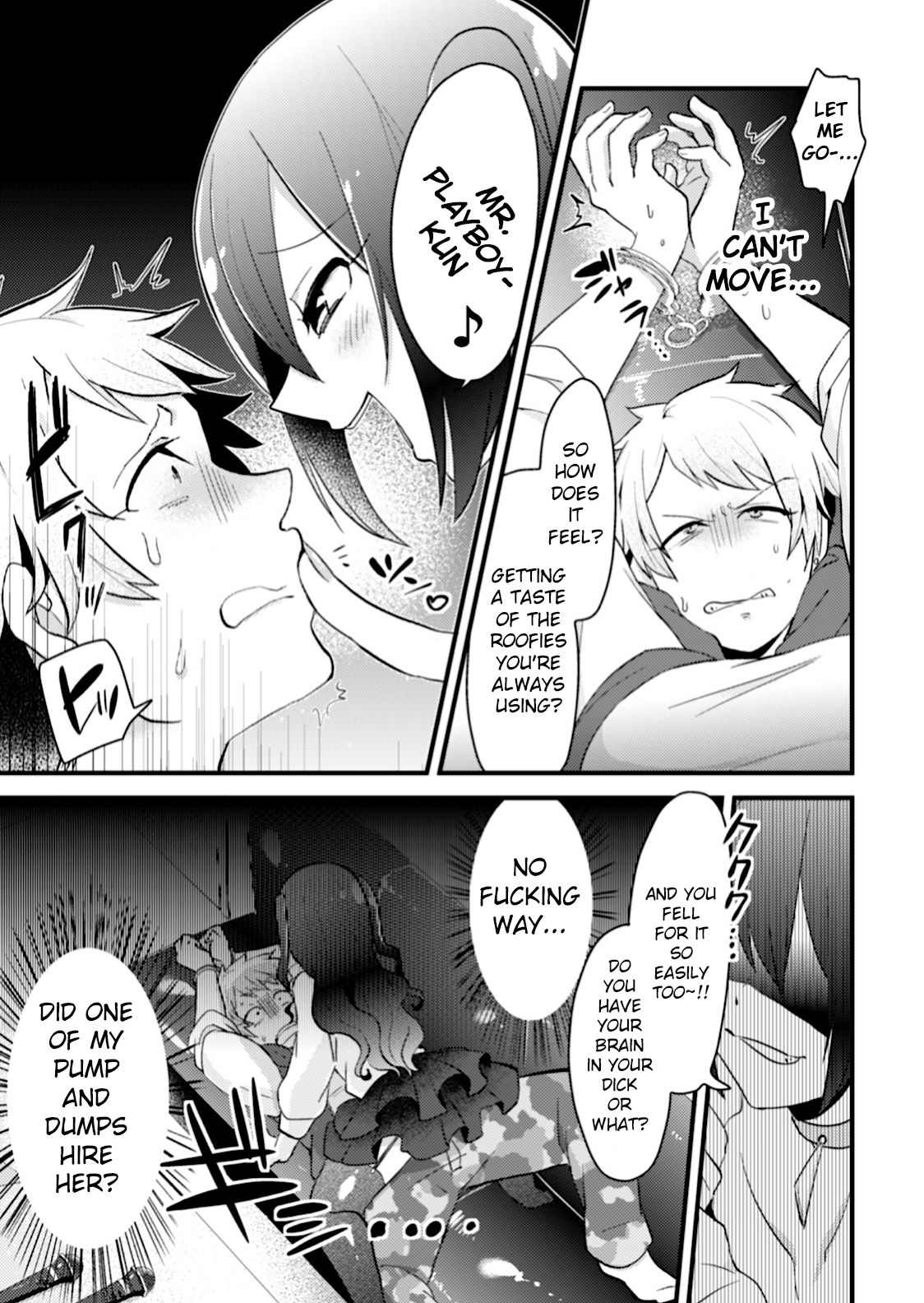 Otokonoko VS Yarichin ~Yarisute Shippai! Mesuinu Choukyou Taikyuusen!?~ page 9 full