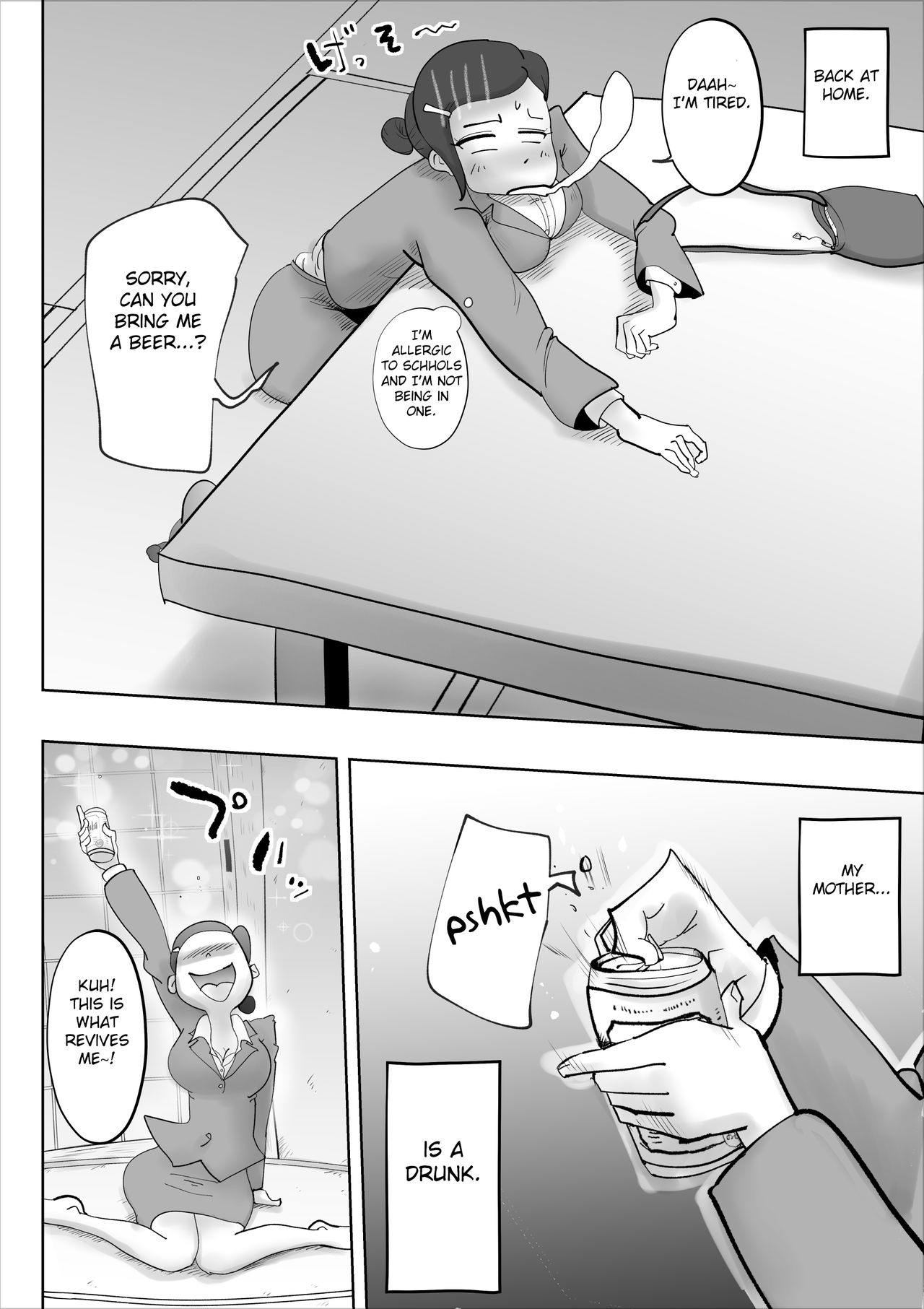 Warunori shita Hahaoya ni Karuku Seishori ni Tsukawareru Hanashi 2 page 3 full