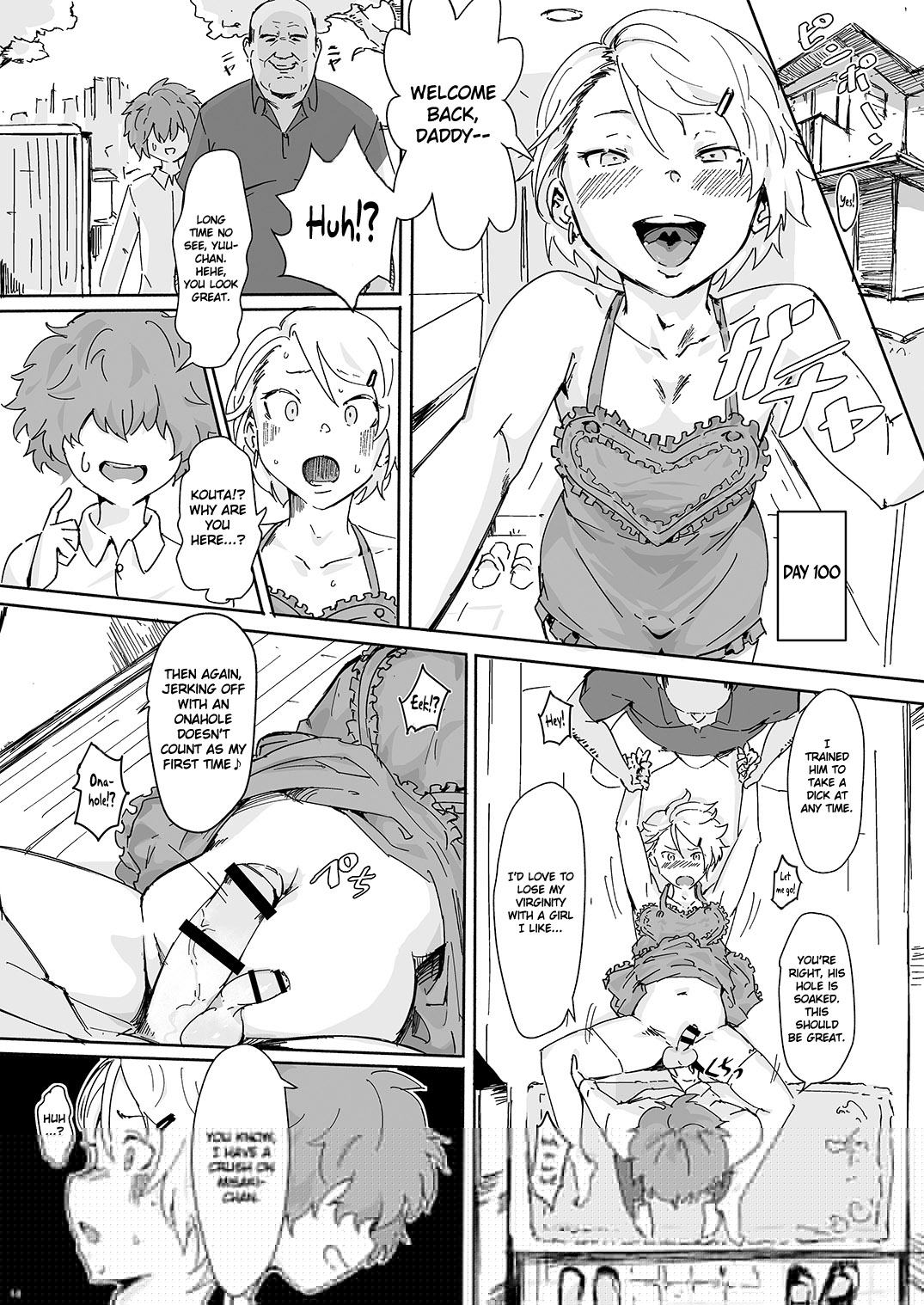 100-nichigo ni Mesu Dasuru Yankee | How to Break a Badass in 100 Days page 6 full