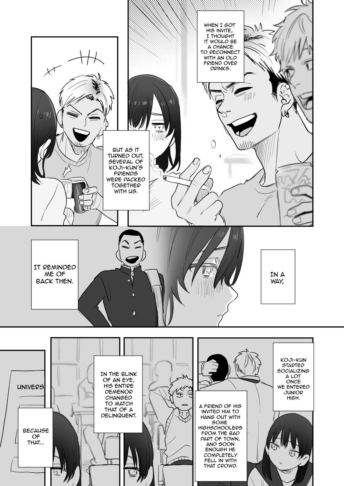 〇sen-yen de Oppai Misete.~ Moto Doukyuusei no Charao kara no Onegai o Kotowarezu…~ page 8 full