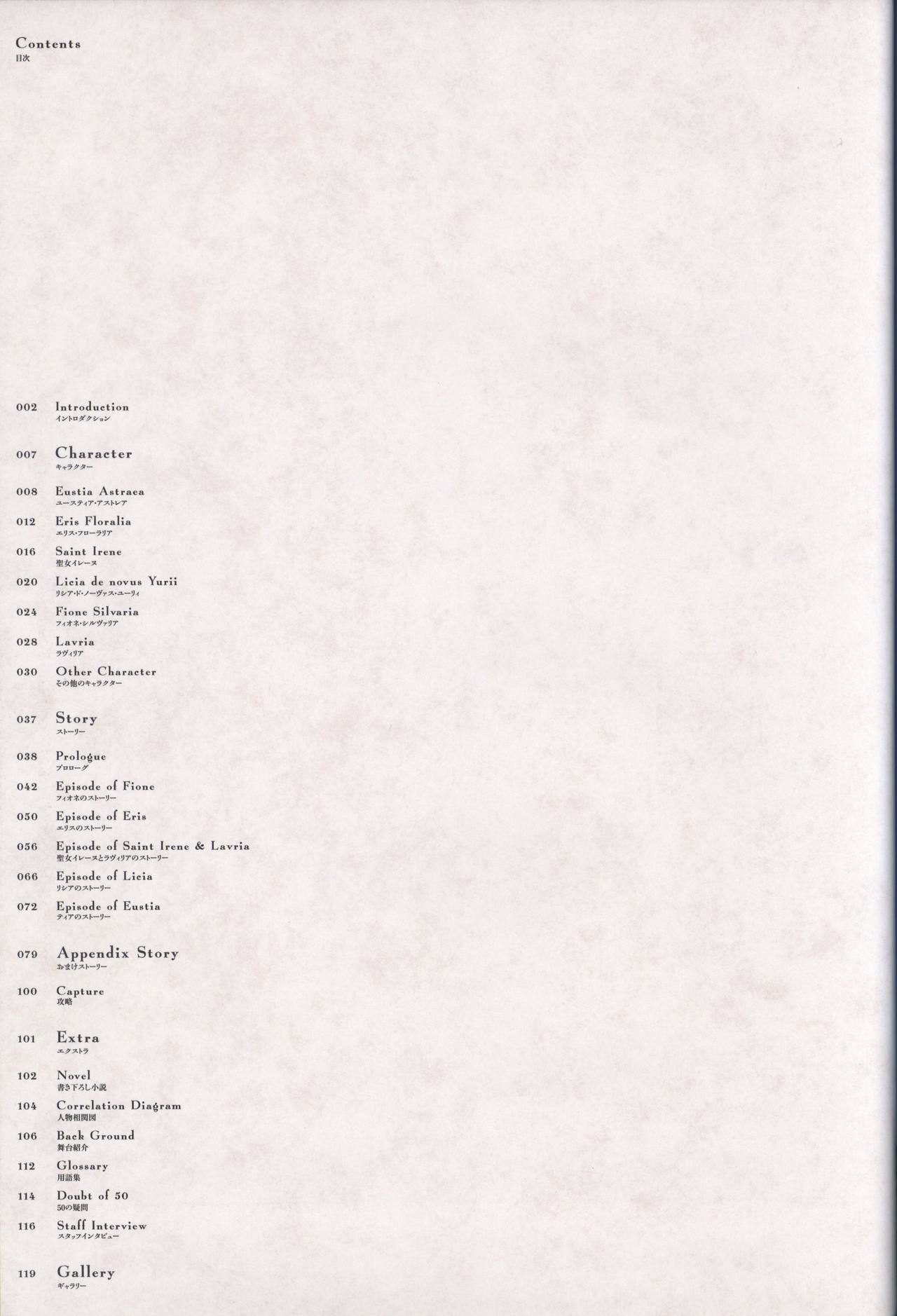 Aiyoku no Eustia VISUAL FANBOOK page 7 full