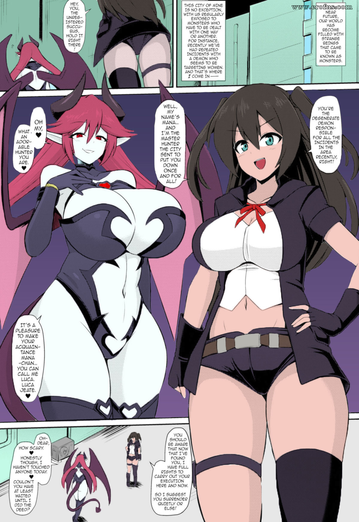 Les Inma no Inmon Kairaku Choukyou | A Lesbian Succubus’s Lust Crest Pleasure Training page 2 full