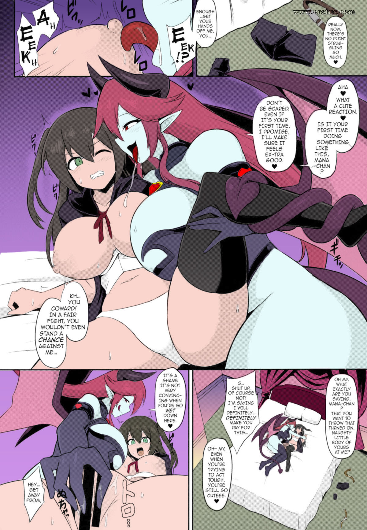 Les Inma no Inmon Kairaku Choukyou | A Lesbian Succubus’s Lust Crest Pleasure Training page 5 full