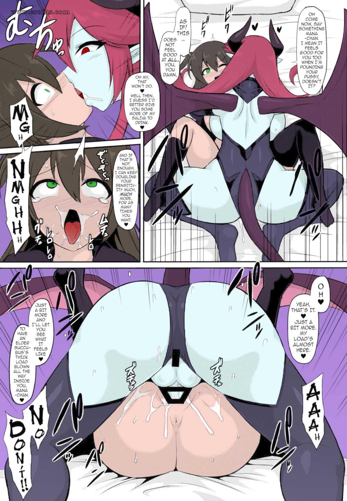 Les Inma no Inmon Kairaku Choukyou | A Lesbian Succubus’s Lust Crest Pleasure Training page 8 full