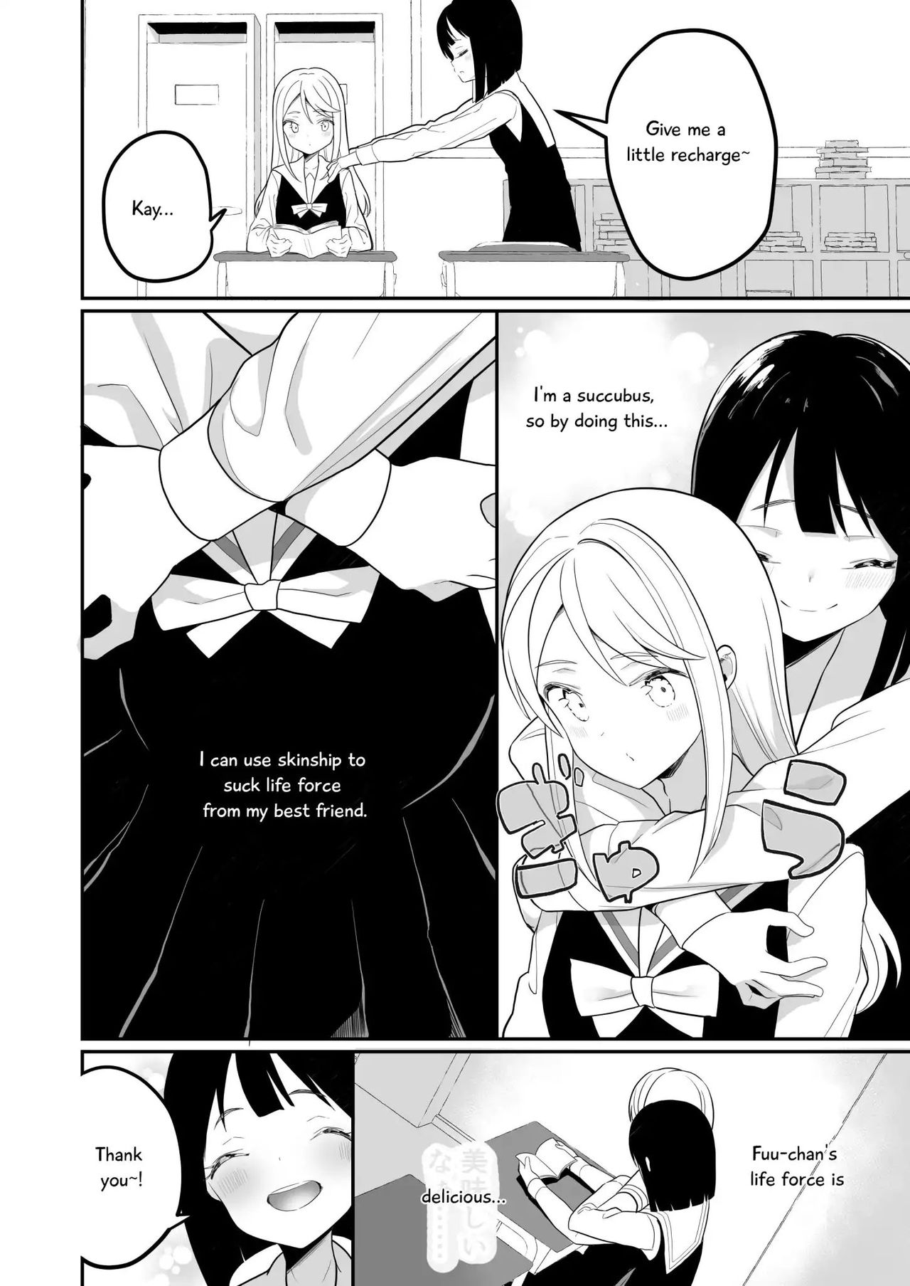 Succubus no Yuri na Hanashi 1 and 2 page 9 full