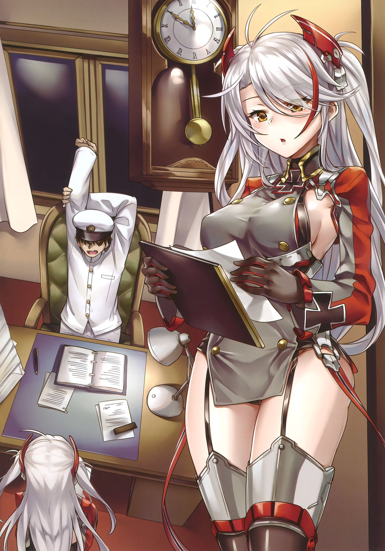 Hishokan Prinz Eugen to Sugosu Seikatsu page 3 full