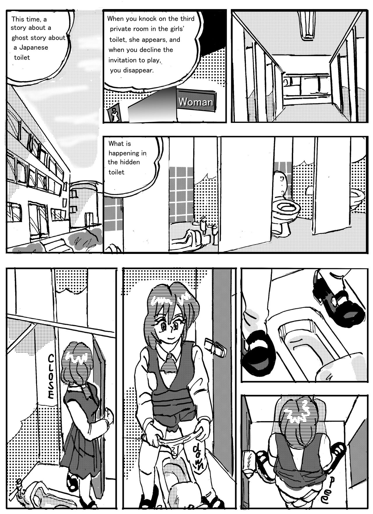 Urban legend "Ha*ako in toilet" page 2 full