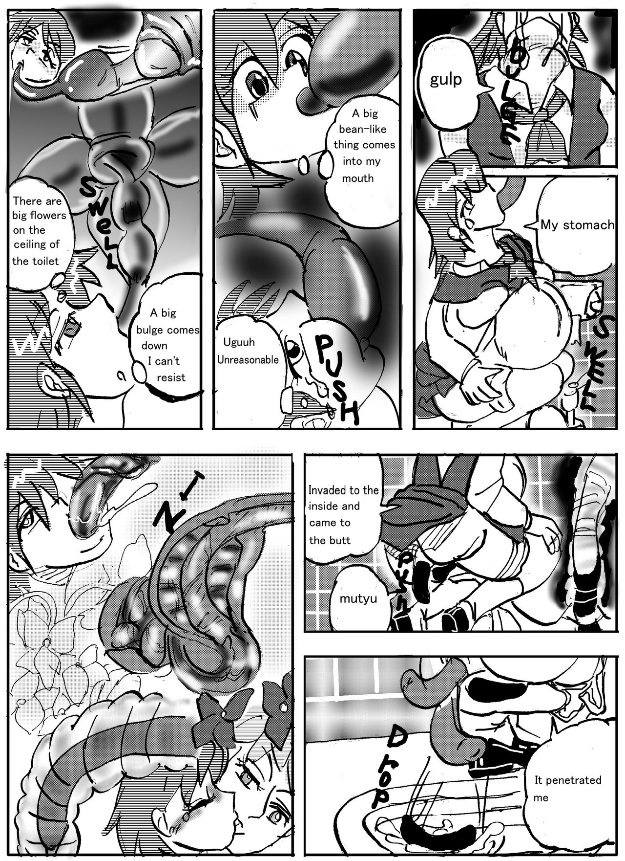 Urban legend "Ha*ako in toilet" page 4 full
