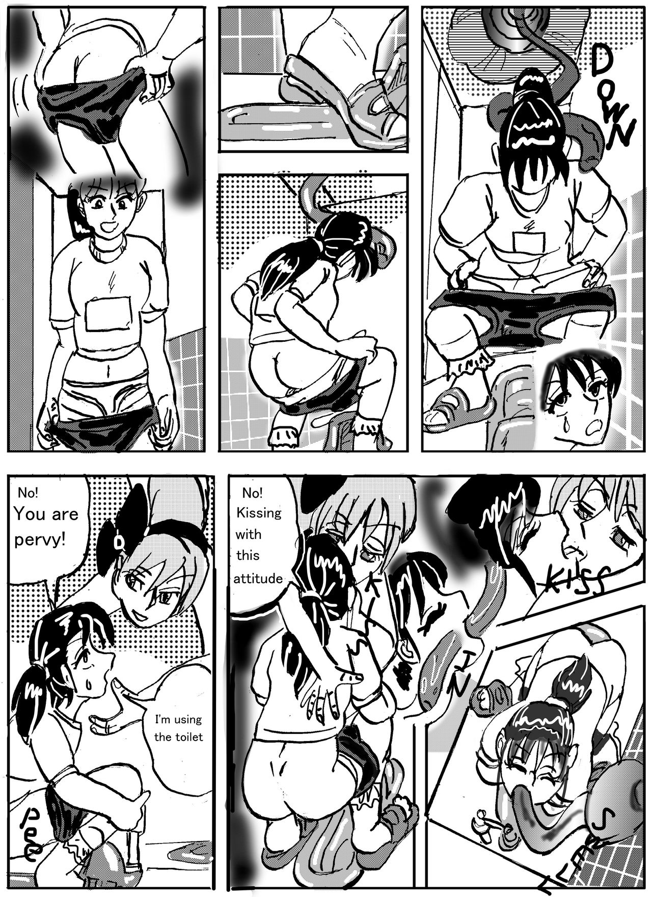 Urban legend "Ha*ako in toilet" page 5 full